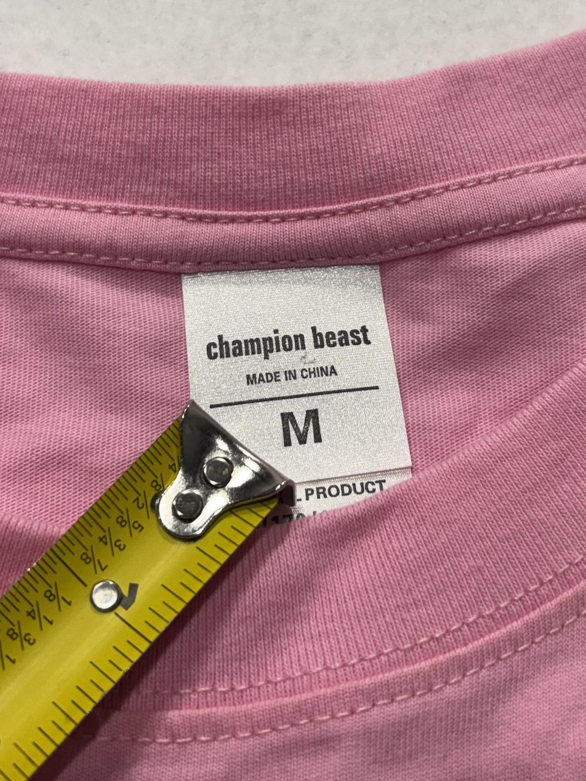 Champion Beast Shirt Mens Medium Pink Lululemon Start Where You Are Tee