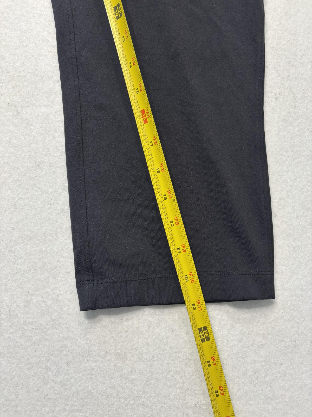 Lululemon Pants Womens 8 Black Cropped Elastic Waist Drawstring Athletic Lounge
