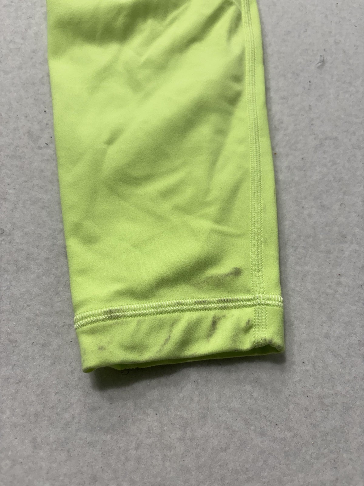 Lululemon Leggings Womens 8 Yellow High Rise Ankle Stretch Yoga Athletic Pants