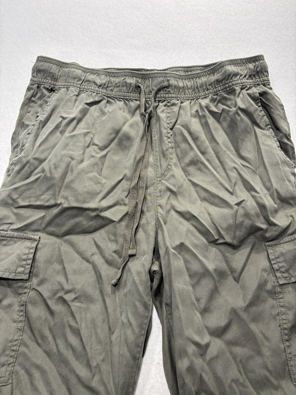 Sanctuary Cargo Pants Womens M Green Lyocell Twill Straight Leg XP9159E1