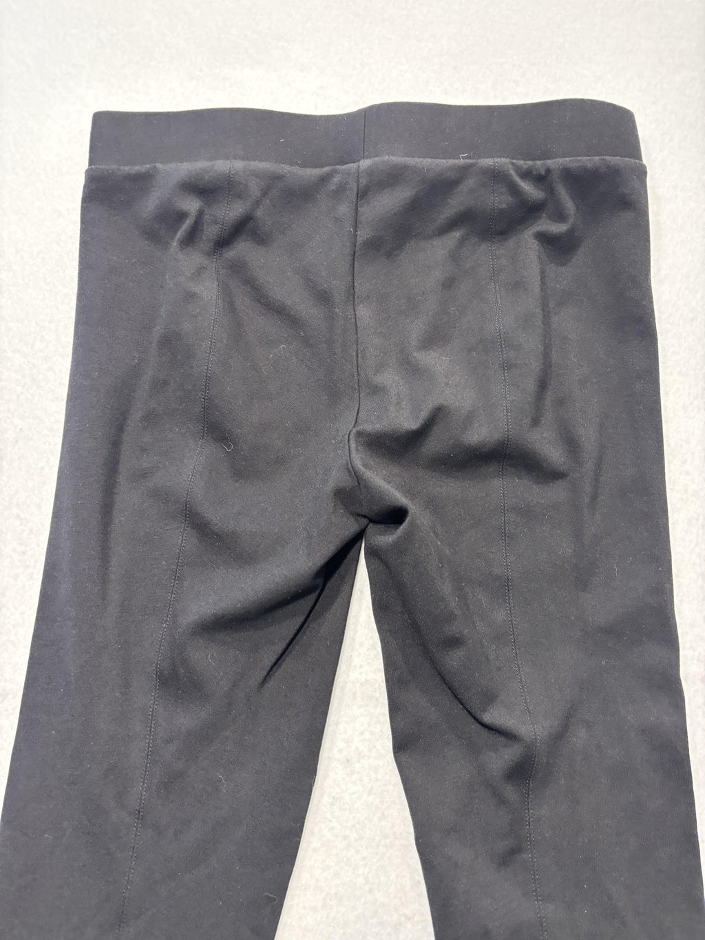 Two By Vince Camuto Leggings Womens Small Black Mid Rise Knit Ankle Stretch