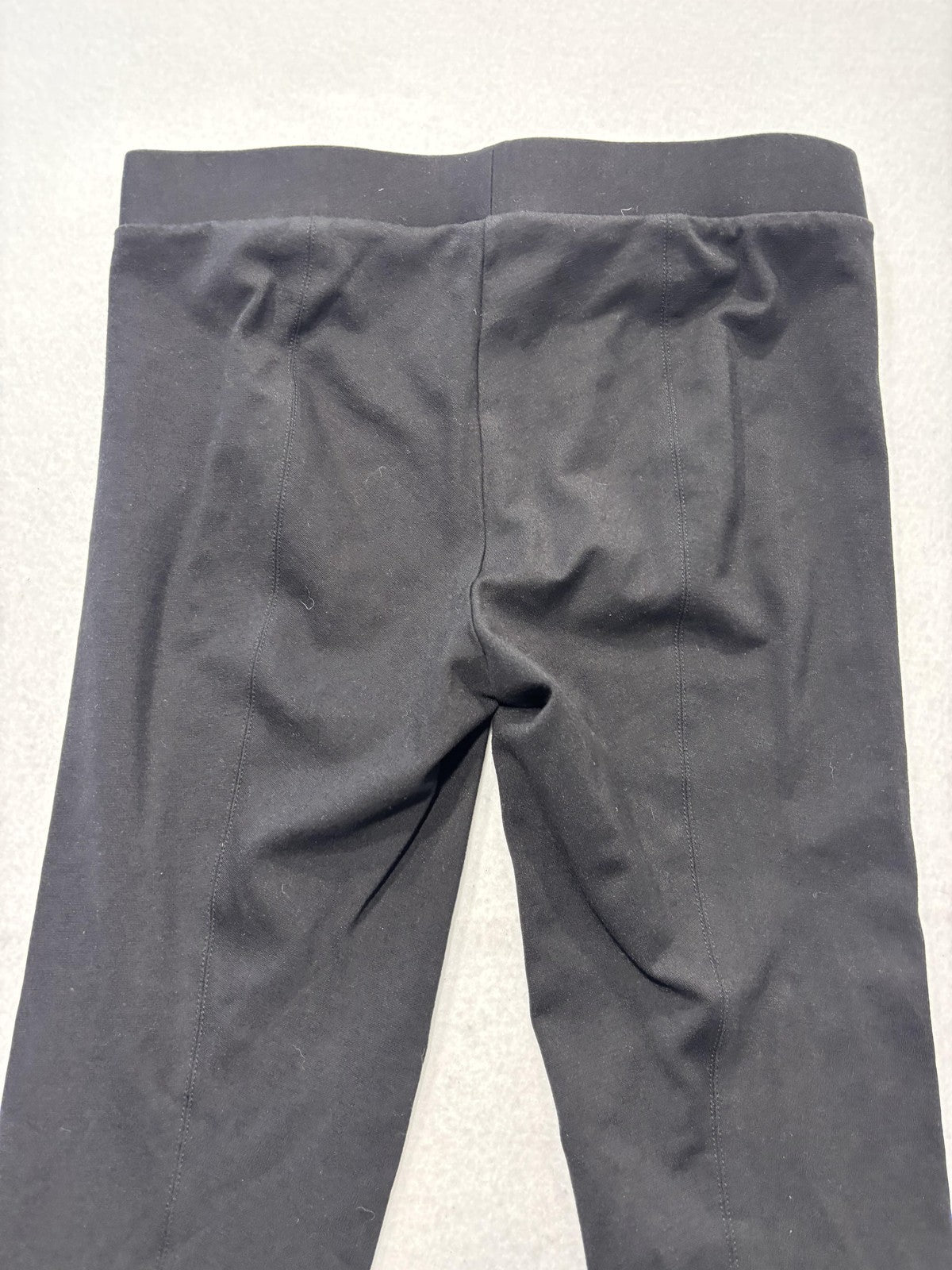 Two By Vince Camuto Leggings Womens Small Black Mid Rise Knit Ankle Stretch