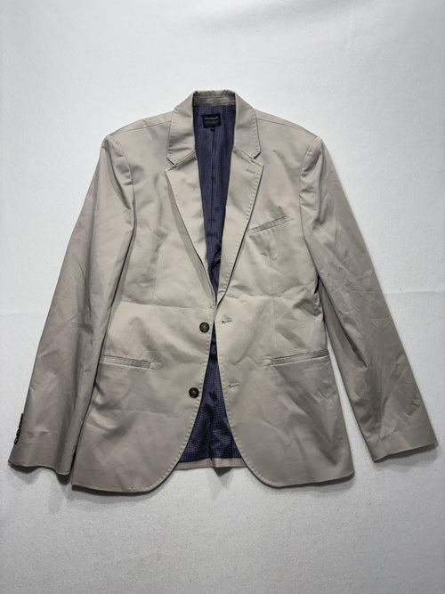 7 Diamonds Sport Coat Mens Small Beige Two Button Notch Lapel Blazer Casual