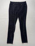 MICHAEL Michael Kors Leggings Womens Large Black Corduroy Pull On Stretch