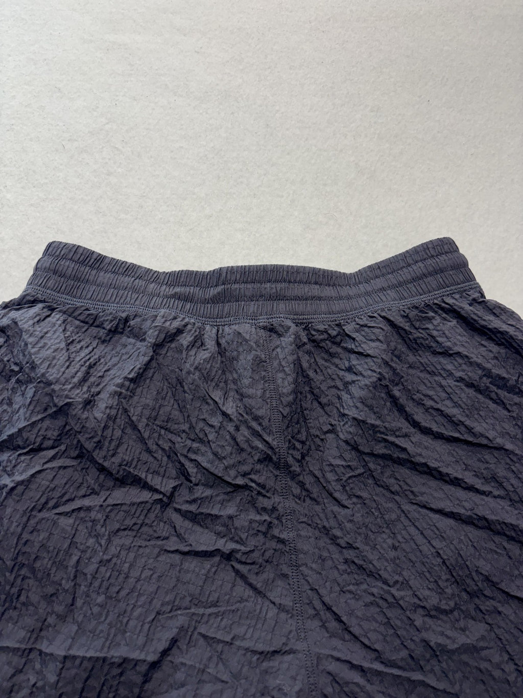 Lululemon Running Shorts Womens XXS Black Crinkle 3" Inseam Lined Athletic