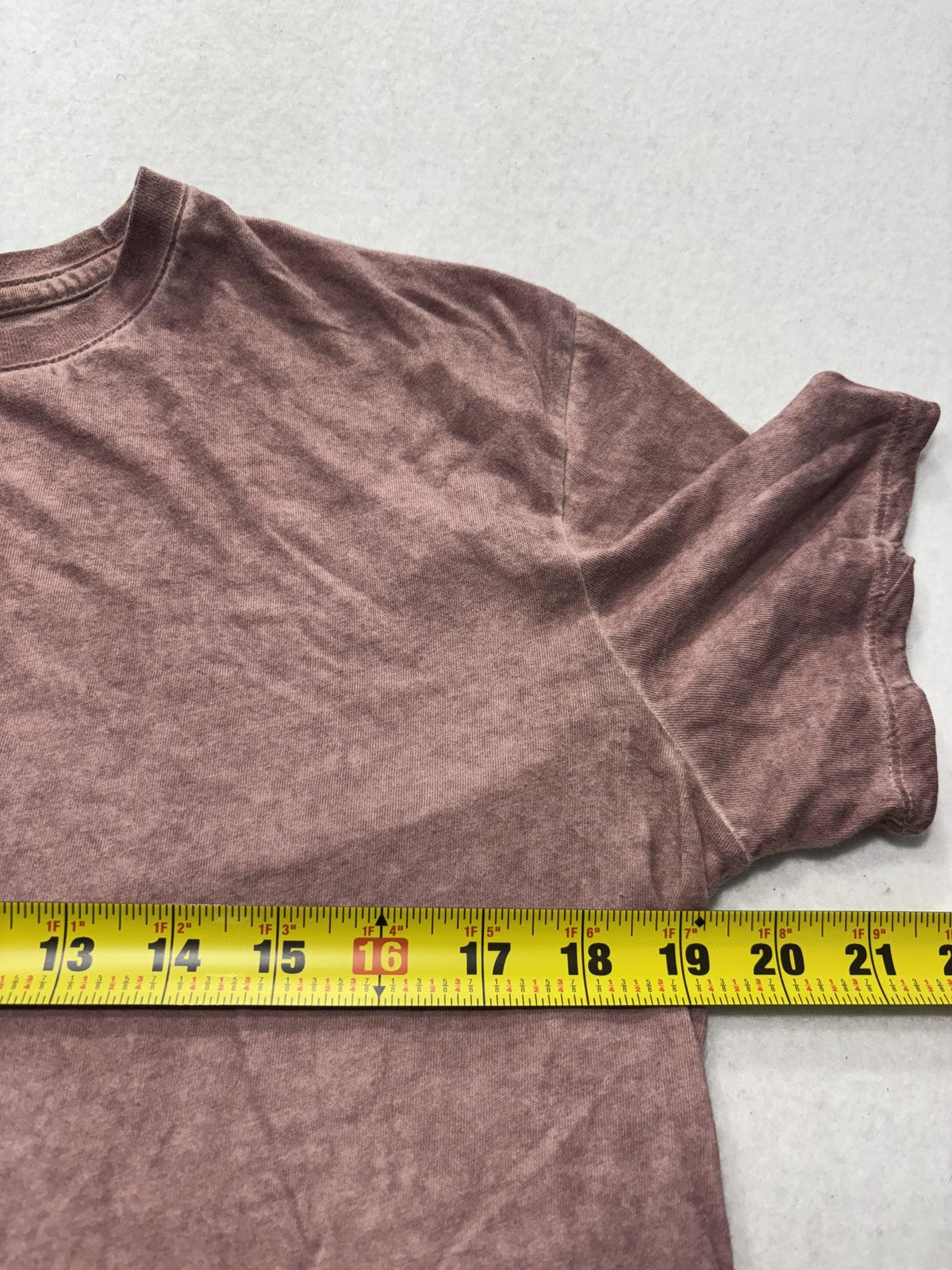Zine Shirt Mens Medium Pink Crew Neck Short Sleeve Basic Tee Casual Solid