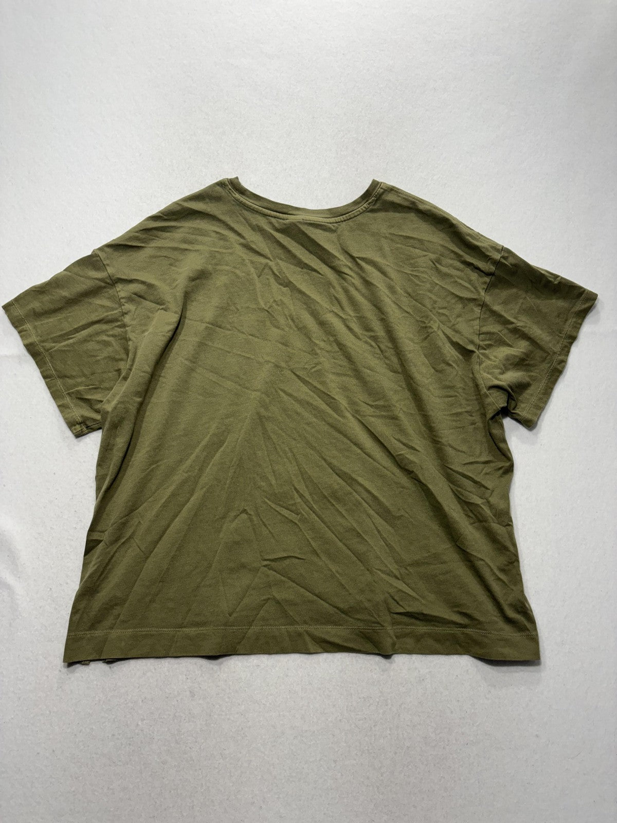 Old Navy Shirt Mens 2XL Green Vintage Tee Crew Neck Short Sleeve Basic Casual