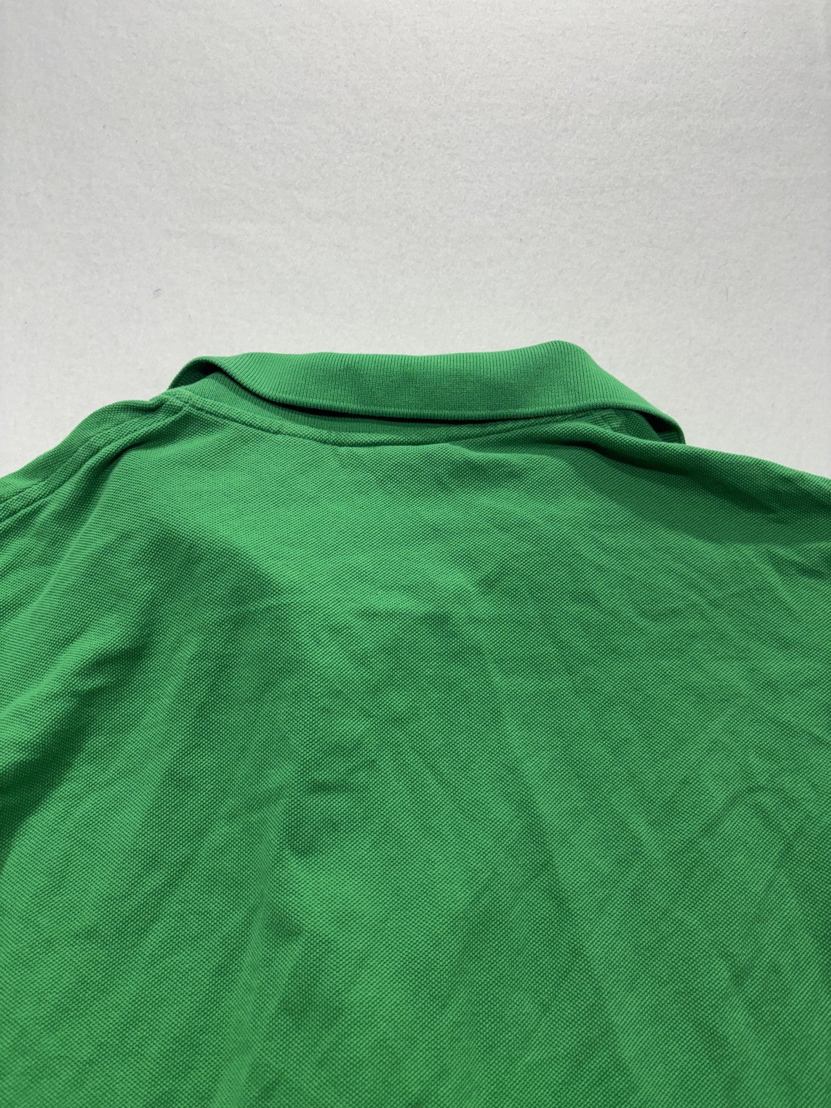 Lacoste Polo Shirt Mens Medium Green Classic Fit Pique Cotton Short Sleeve Logo