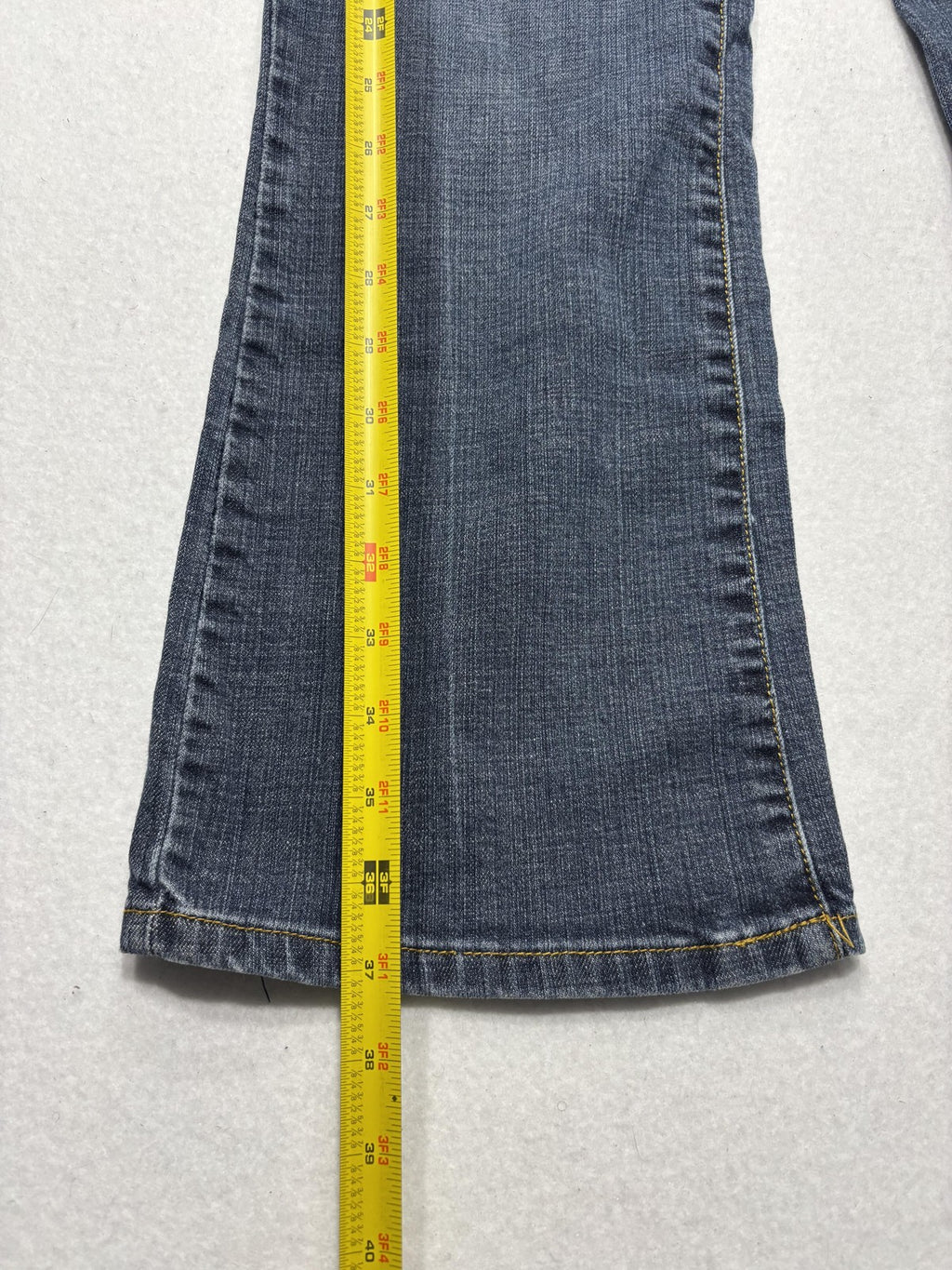 Michael Kors Jeans Womens 8P Blue Medium Wash Mid Rise Bootcut Stretch 30x30