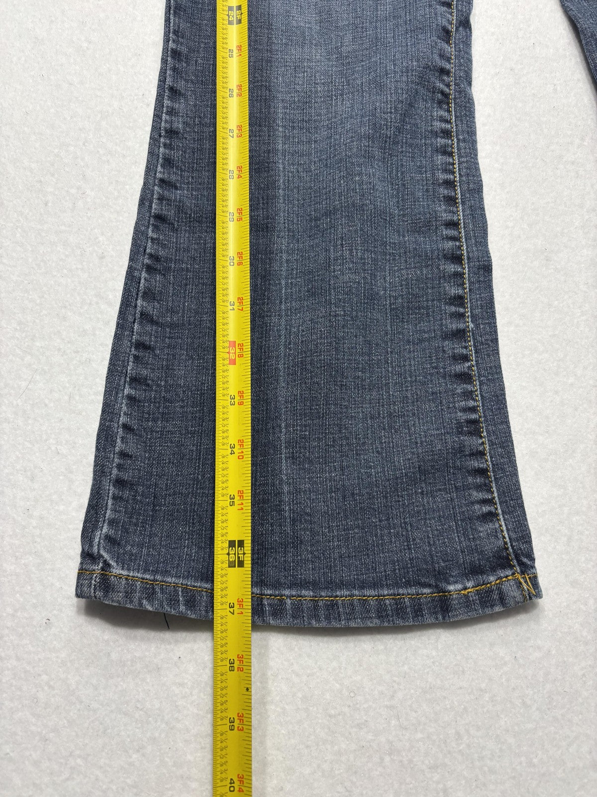 Michael Kors Jeans Womens 8P Blue Medium Wash Mid Rise Bootcut Stretch 30x30