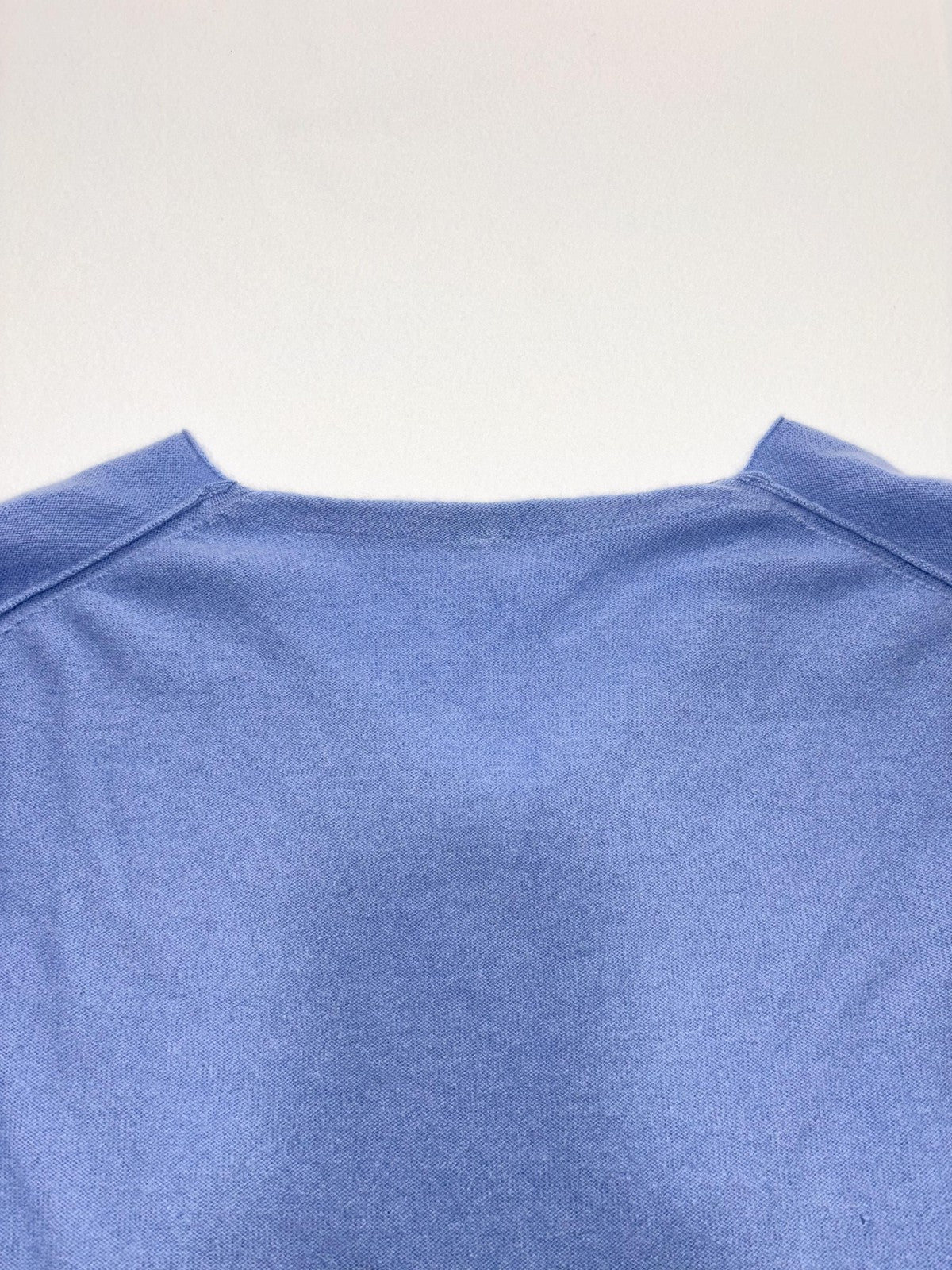 Free People Sweater Womens S Blue V Neck Lightweight Knit Pullover Raglan Casual