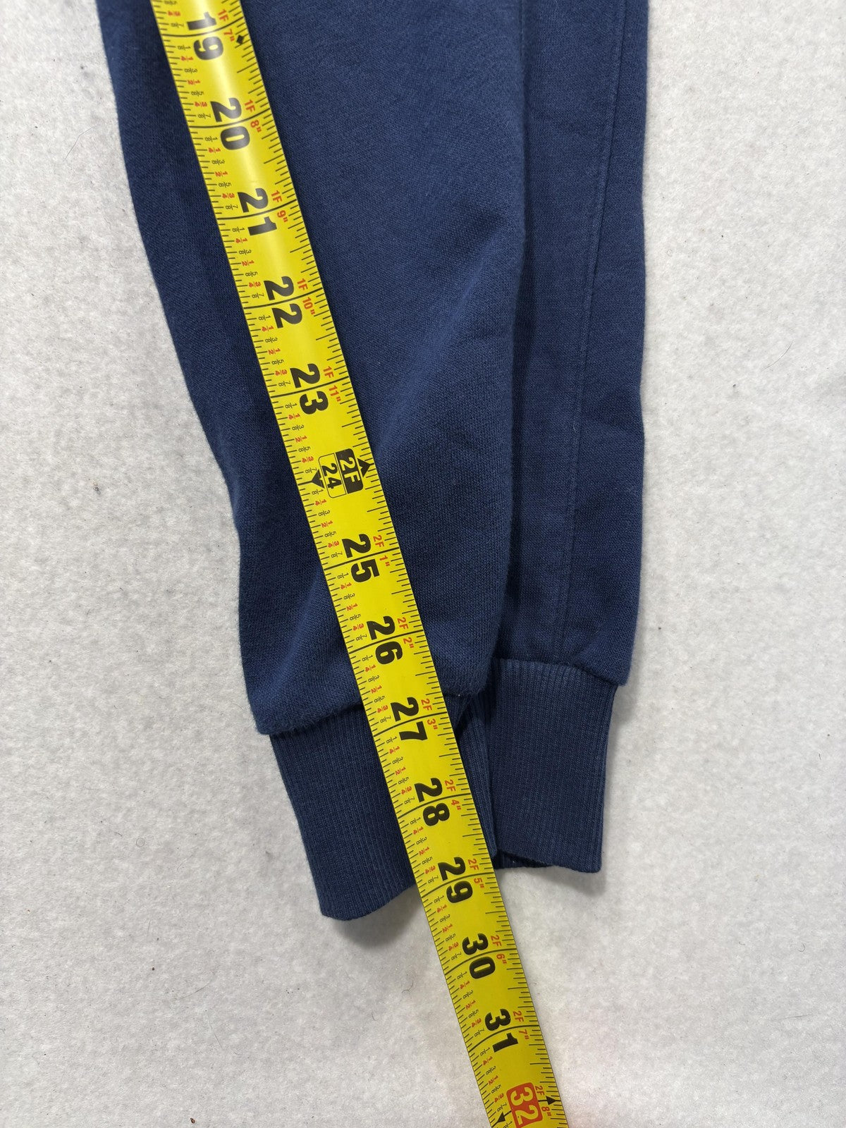 Under Armour ColdGear Sweatpants Mens Medium Blue Fleece Elastic Waist Logo