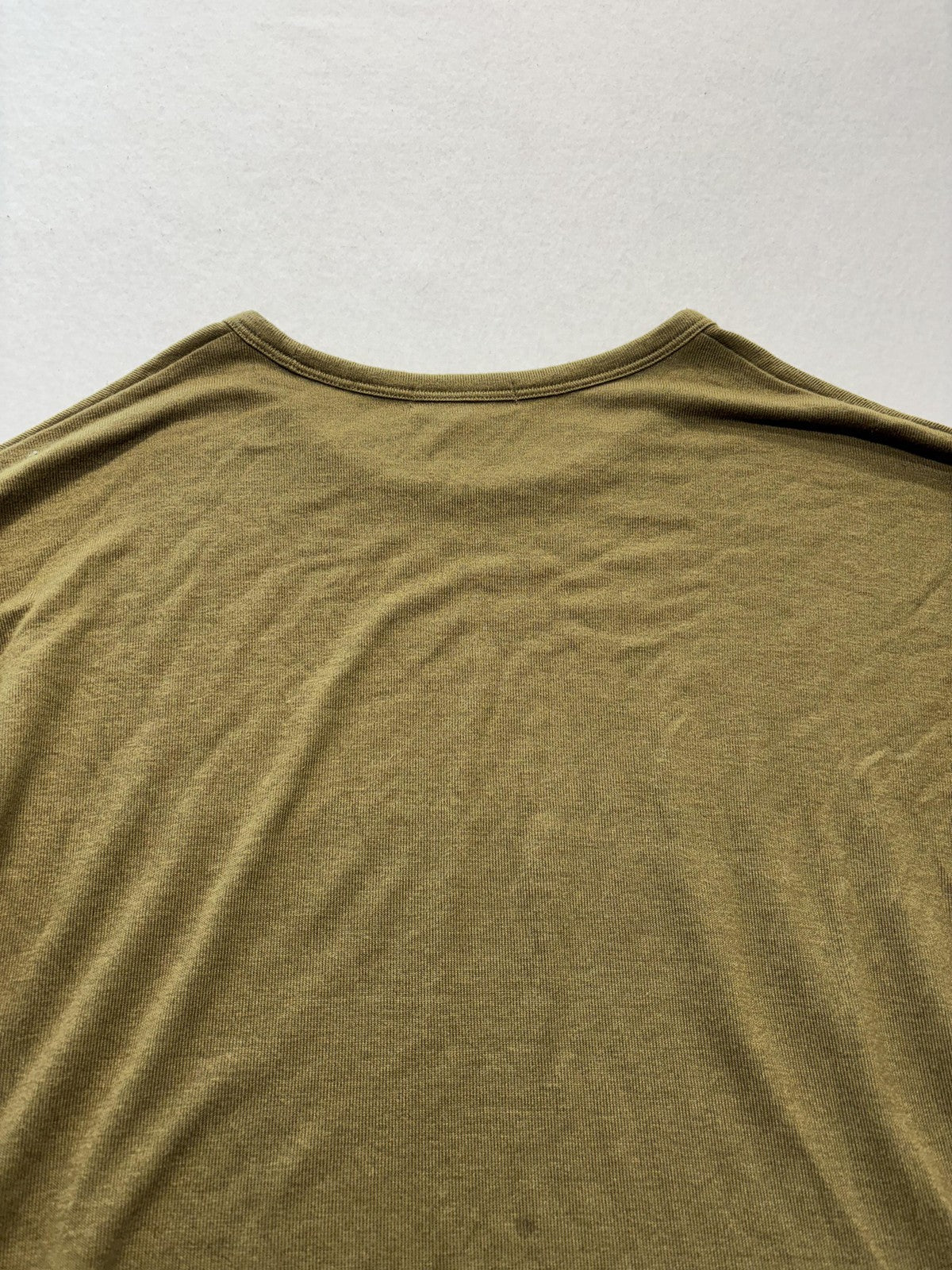 Rag & Bone Shirt Womens XS Green Crew Neck Long Sleeve Jersey Basic Tee