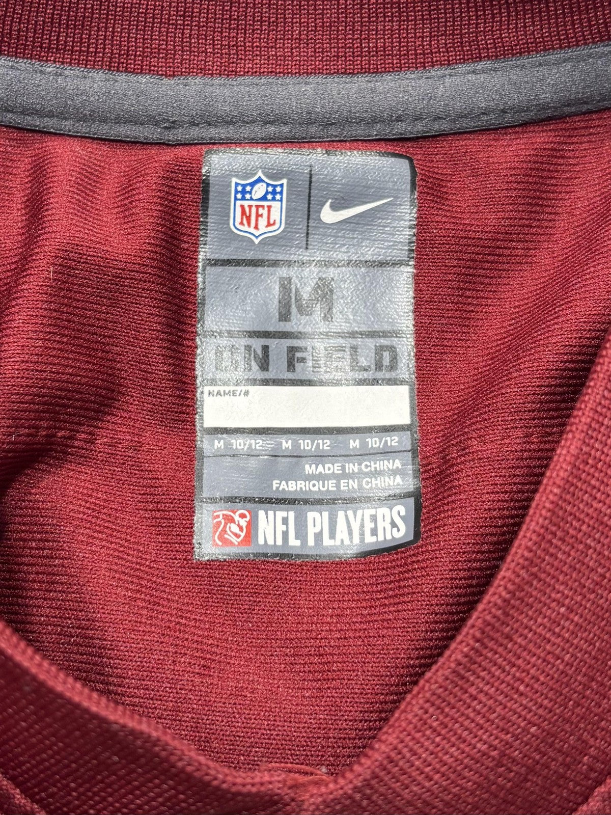 Washington Redskins Jersey Boys Medium Red NFL Football Nike Griffin III 10