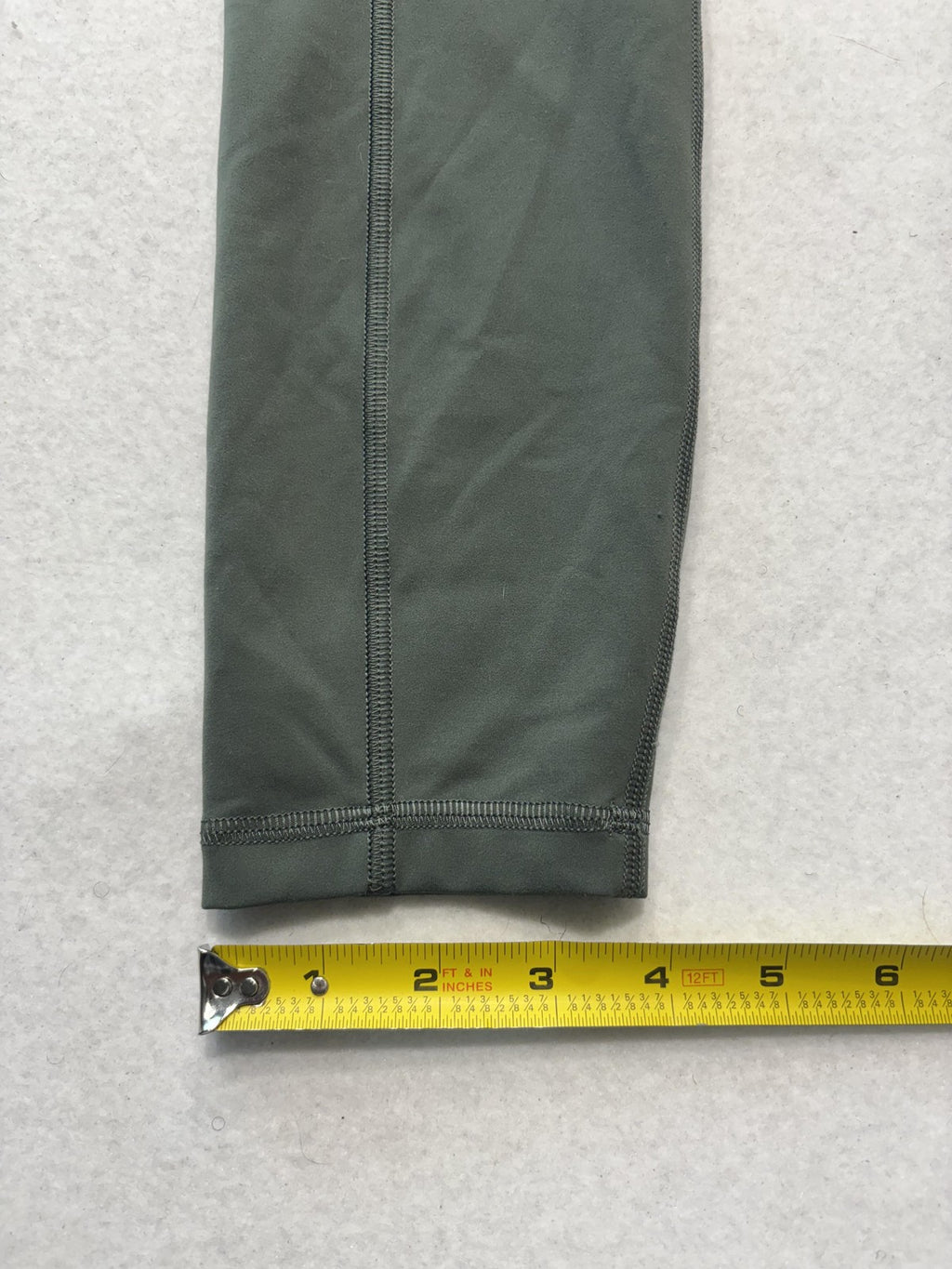 Lululemon Leggings Womens 4 Green High Rise Pocket Ankle Yoga Athletic