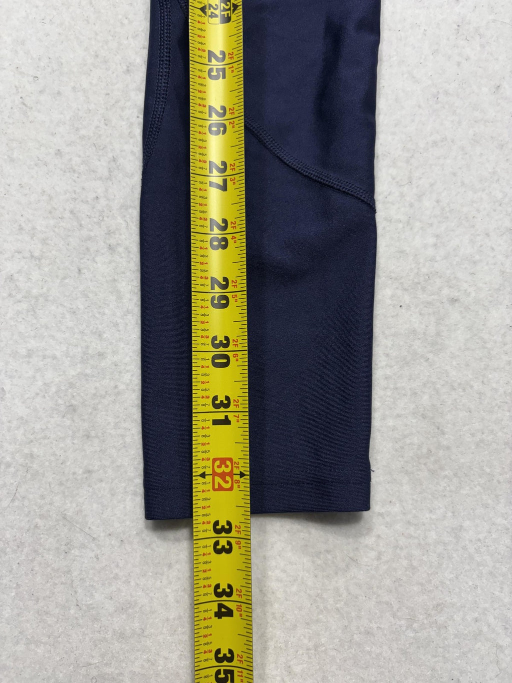 Under Armour Leggings Womens Small Blue High Rise Compression Ankle HeatGear