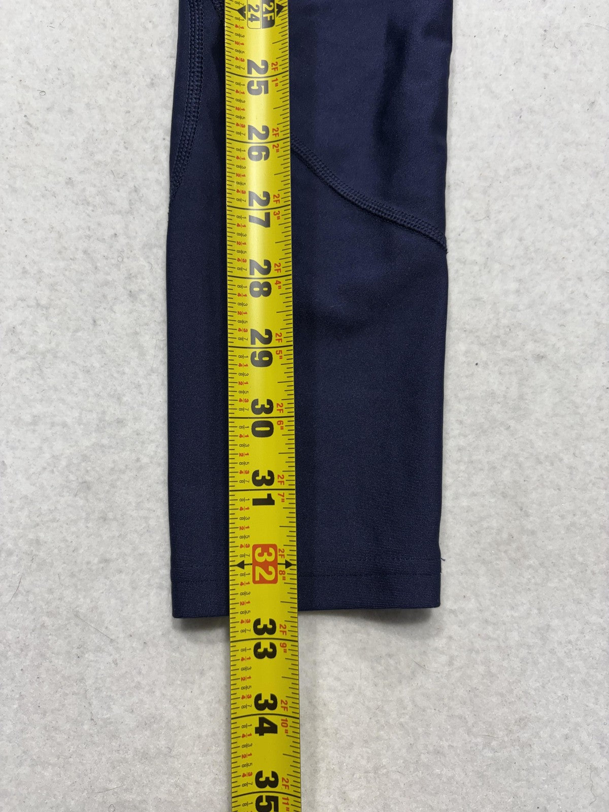 Under Armour Leggings Womens Small Blue High Rise Compression Ankle HeatGear