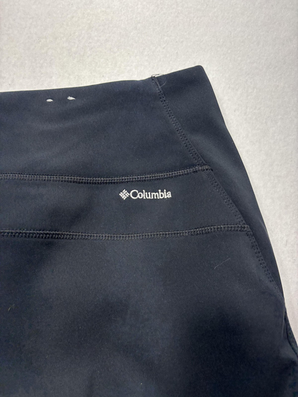 Columbia Pants Womens XL Black Softshell Ankle Hiking Pull On Outdoor Travel