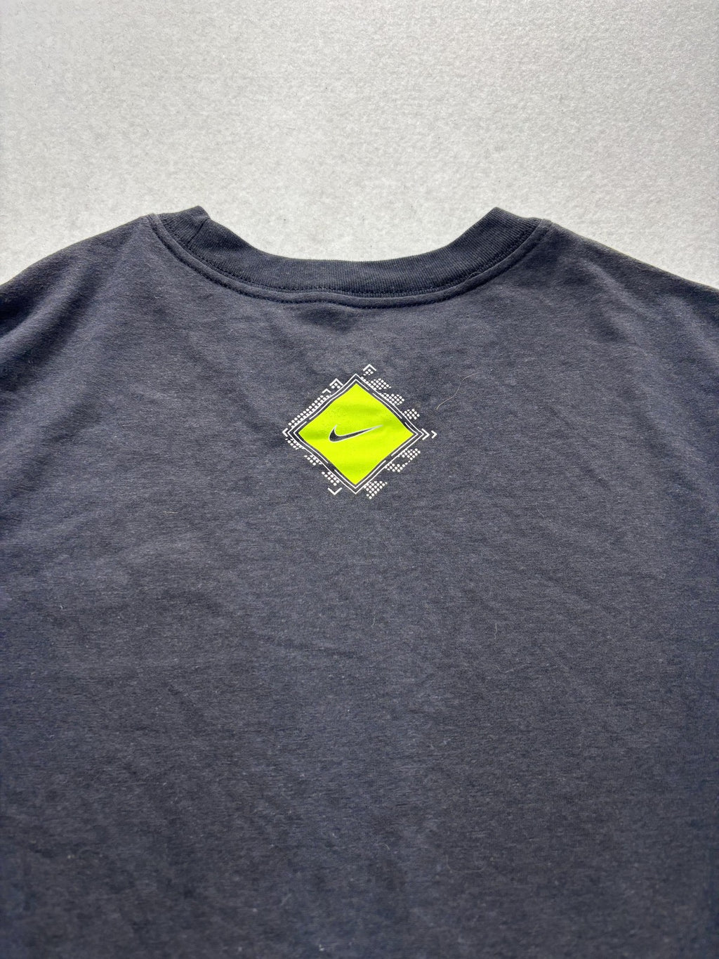 Nike Shirt Mens Small Gray BSBL Baseball Graphic Tee Short Sleeve Swoosh Logo
