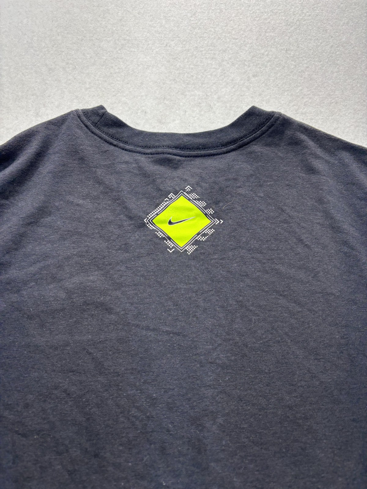 Nike Shirt Mens Small Gray BSBL Baseball Graphic Tee Short Sleeve Swoosh Logo