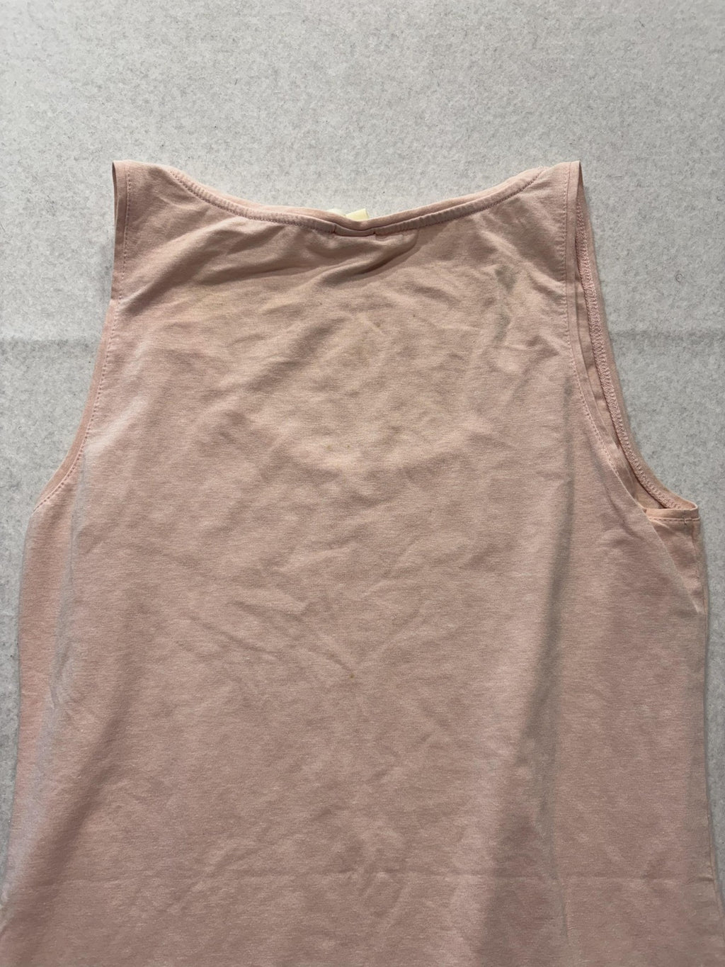 H&M Tank Top Womens M Pink Scoop Neck Basic Jersey Stretch Casual Summer Layer