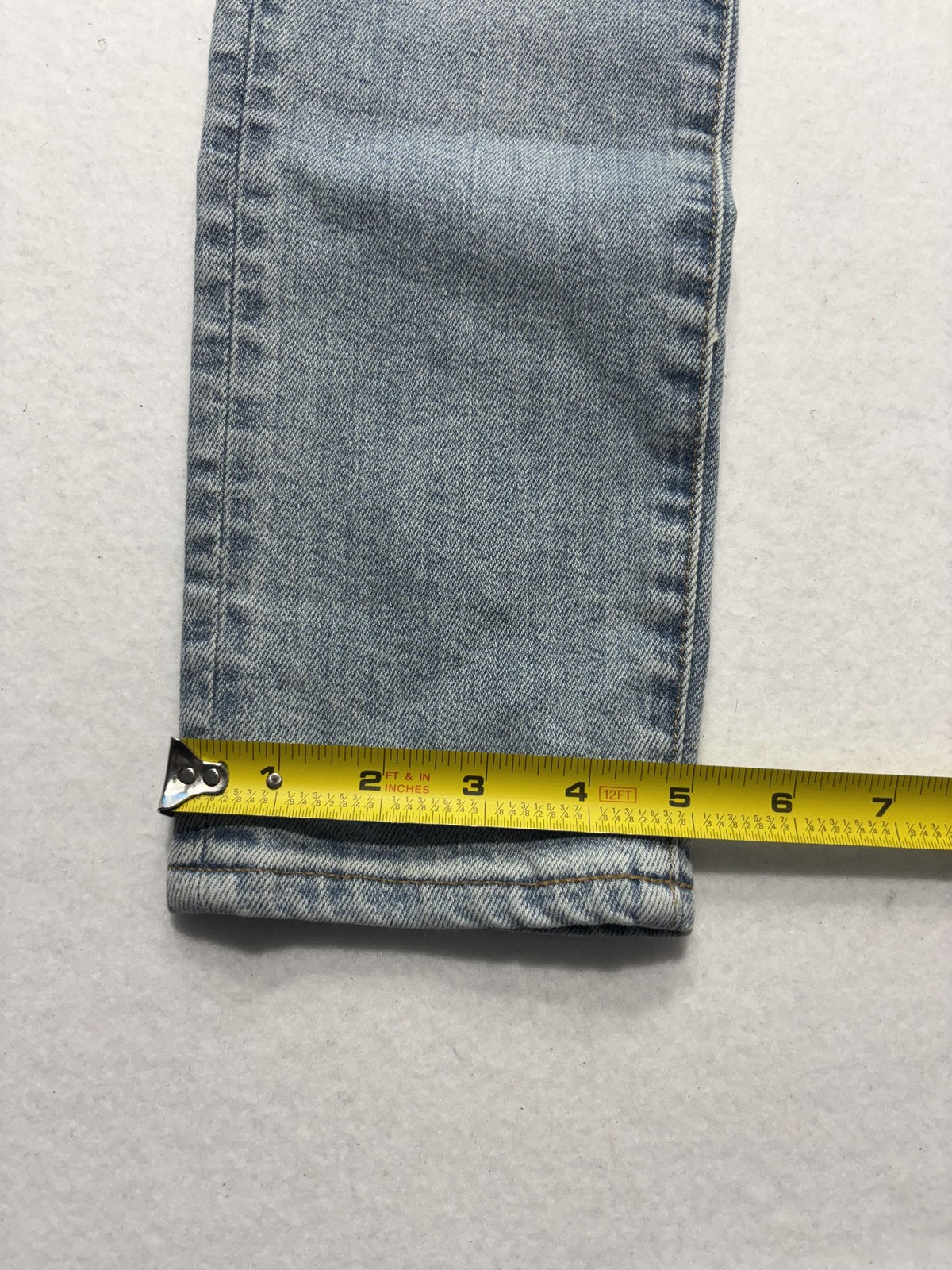 J.Crew 9" Toothpick Jeans Womens 24 Blue Medium Wash Mid Rise Skinny Stretch