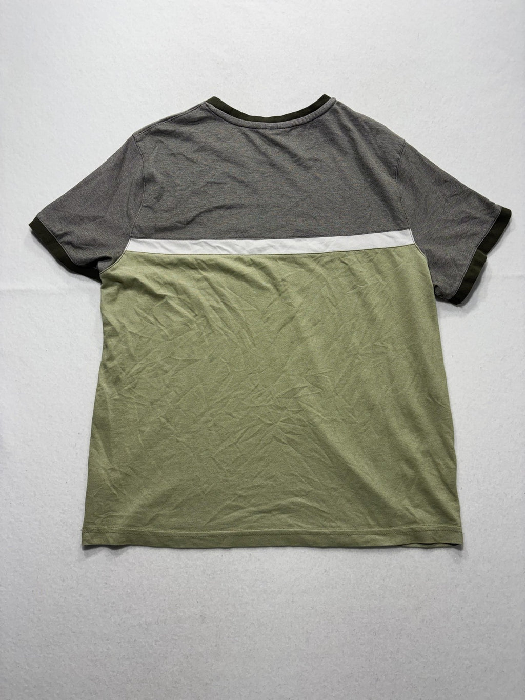 Michael Kors Shirt Mens Large Multicolor Colorblock Ringer T-Shirt Short Sleeve