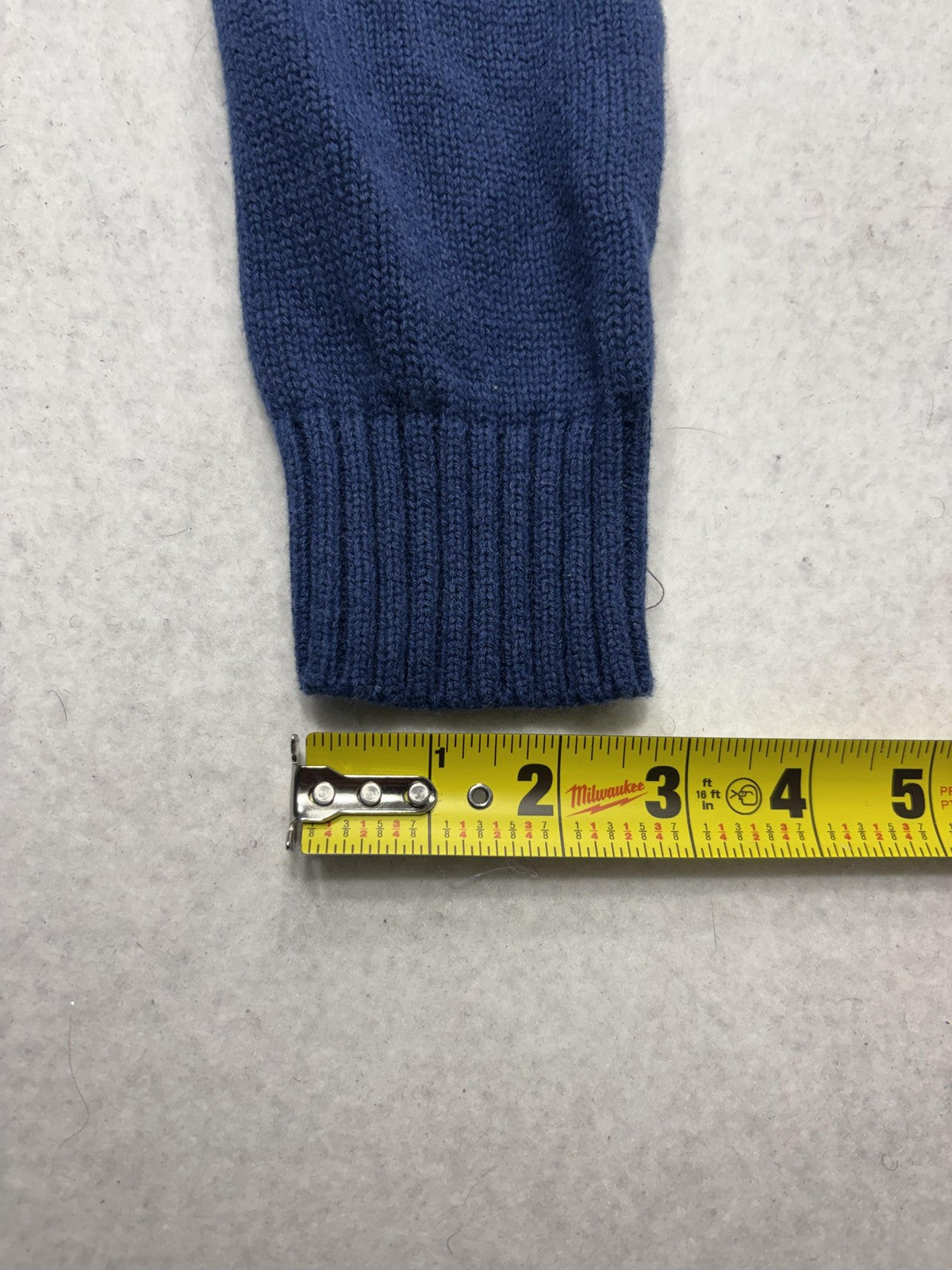 Polo Ralph Lauren Sweater Mens Small Blue Cotton Knit Crew Neck Pullover RLMWB