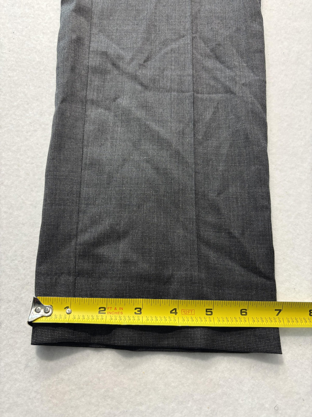 Banana Republic Dress Pants Mens 35x31 Gray Tailored Slim Fit Office Work