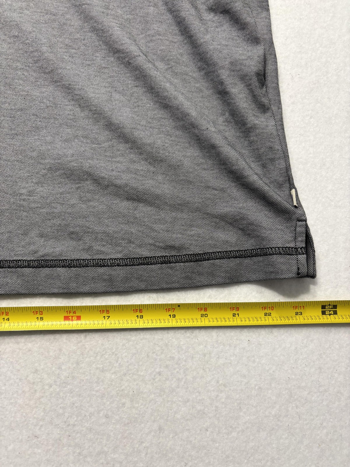 Tommy Bahama Polo Shirt Mens XL Gray Supima Cotton Short Sleeve Logo Casual