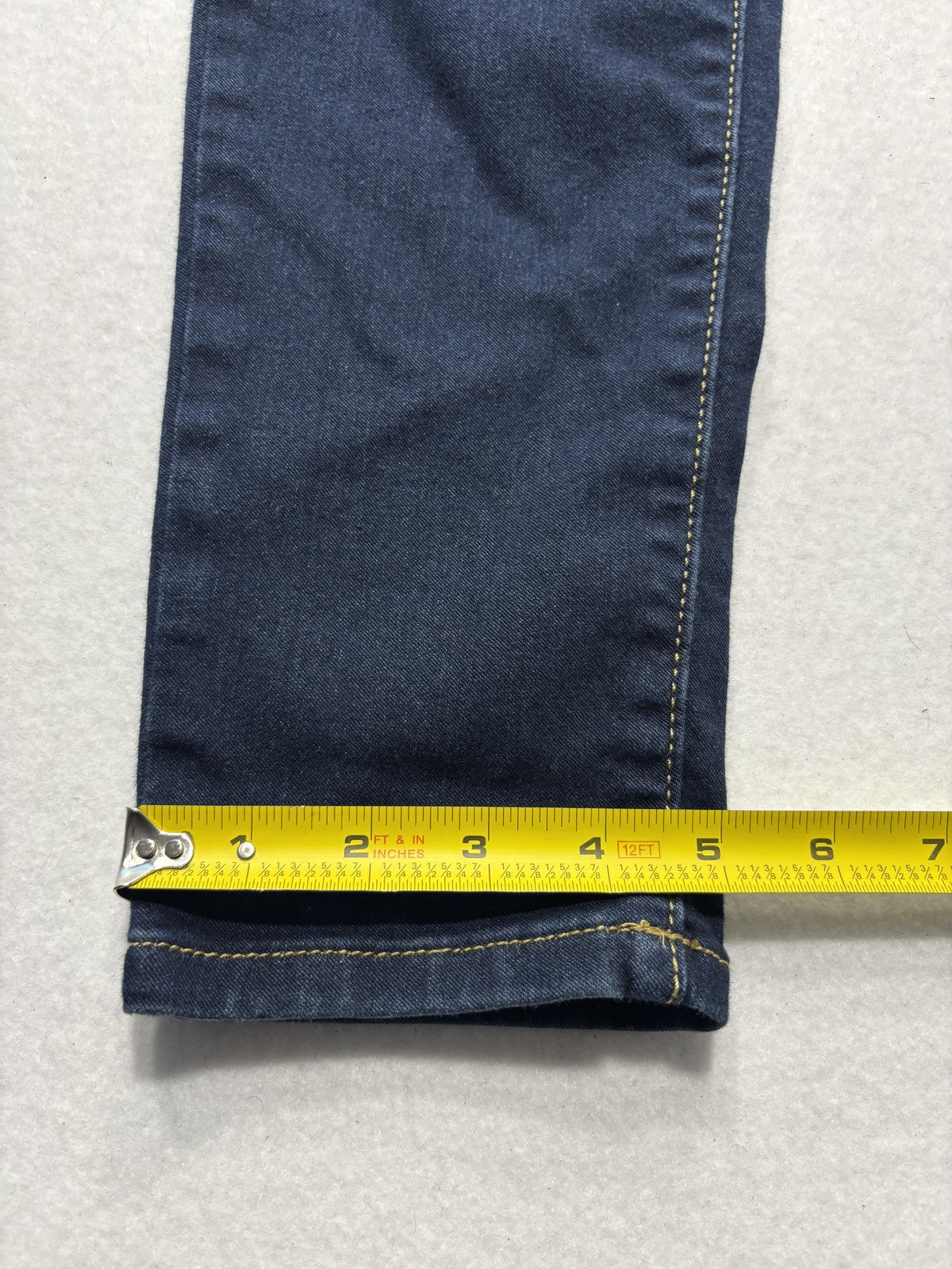 Michael Kors Izzy Skinny Jeans Womens 8 Blue Dark Wash Mid Rise Stretch 30x28.5