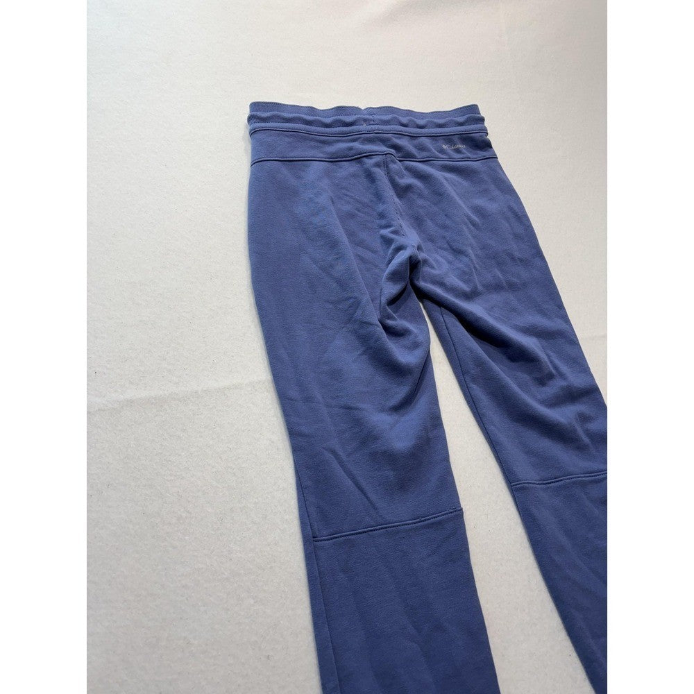 Columbia Jogger Pants Womens XS Blue Knit Elastic Waist Pocket Lounge XL0717