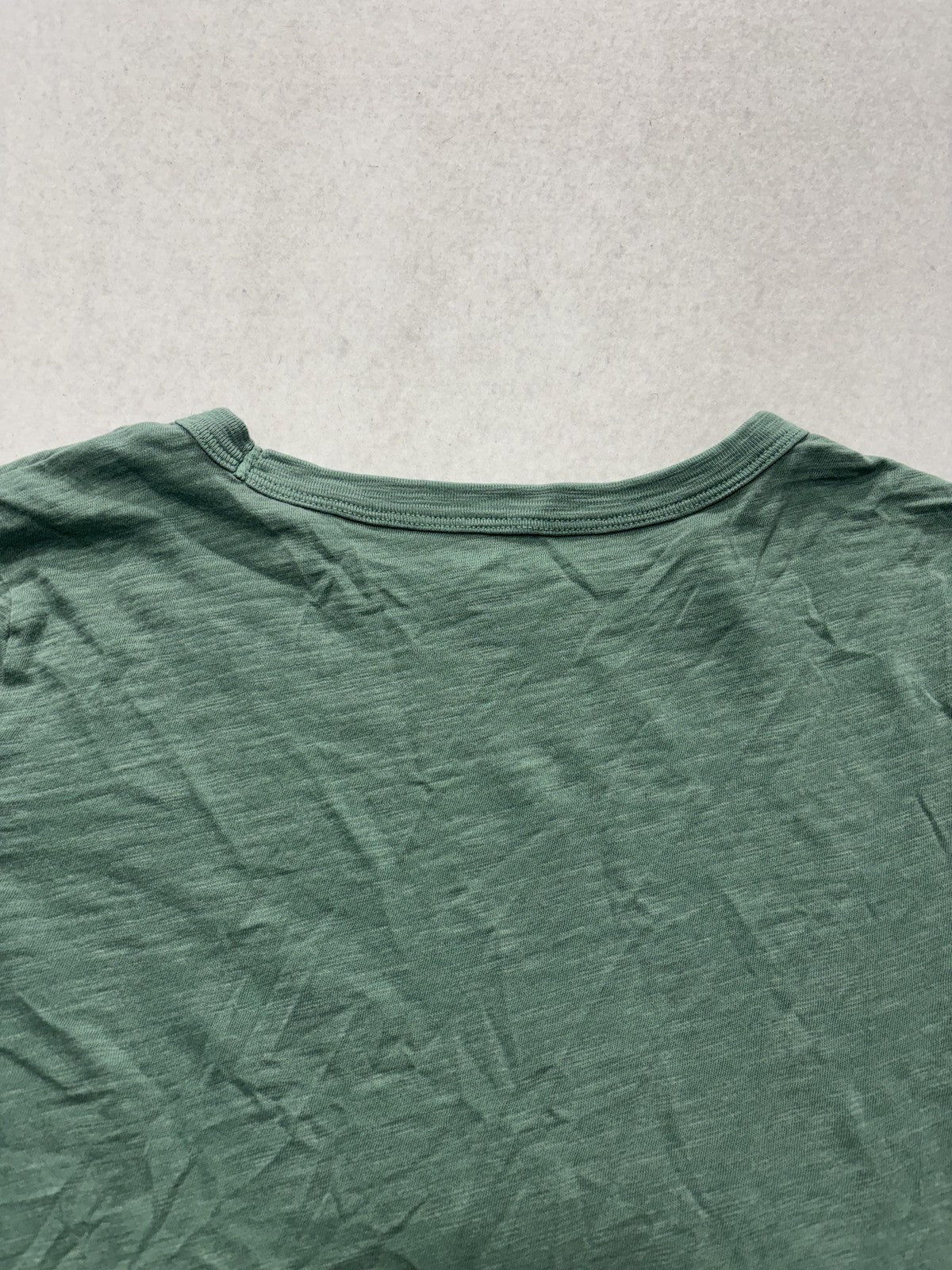 Old Navy Everywear Shirt Womens Small Green Crew Neck Short Sleeve Tee Casual