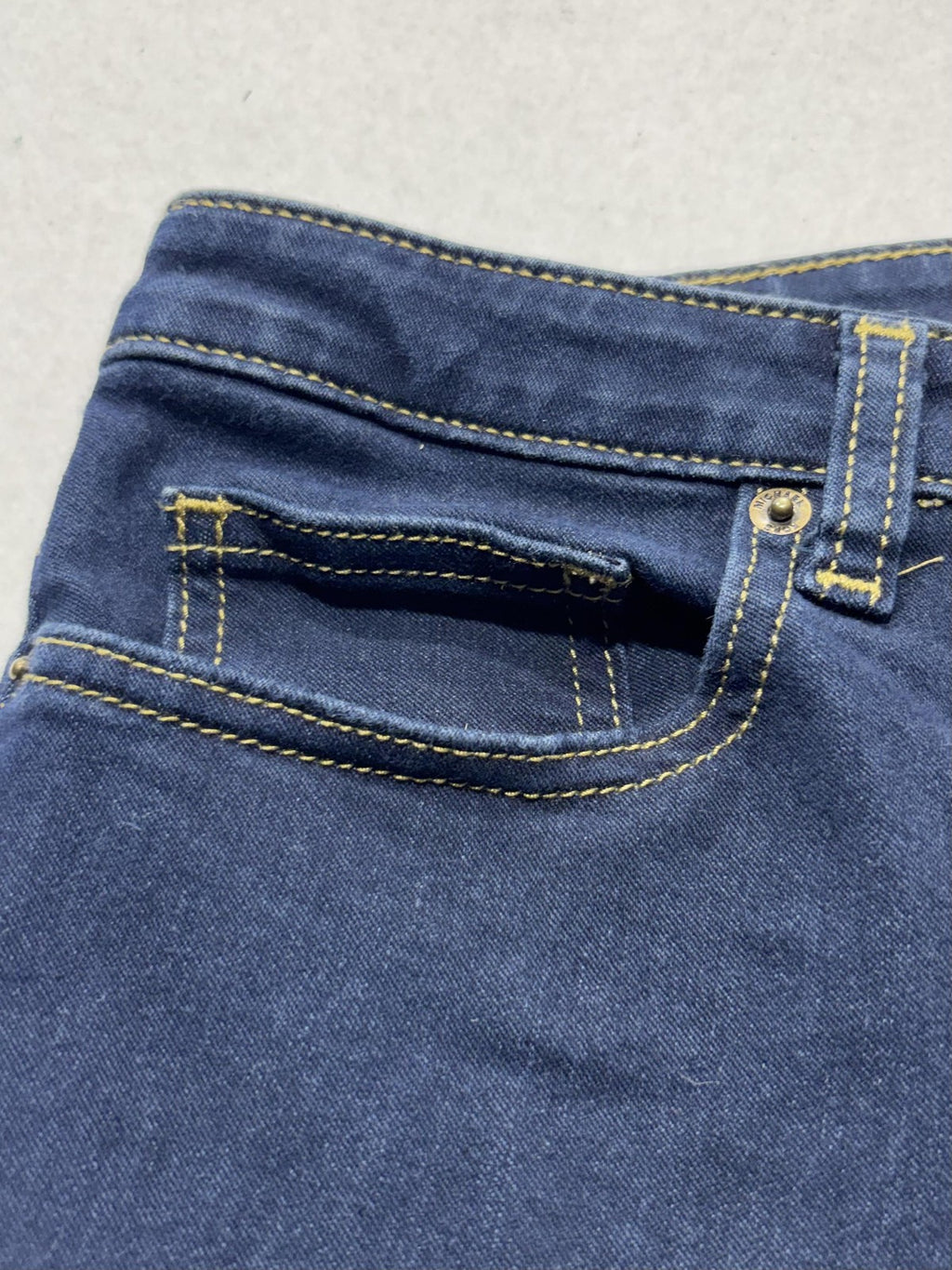 Michael Kors Izzy Skinny Jeans Womens 8 Blue Dark Wash Mid Rise Stretch 30x28.5