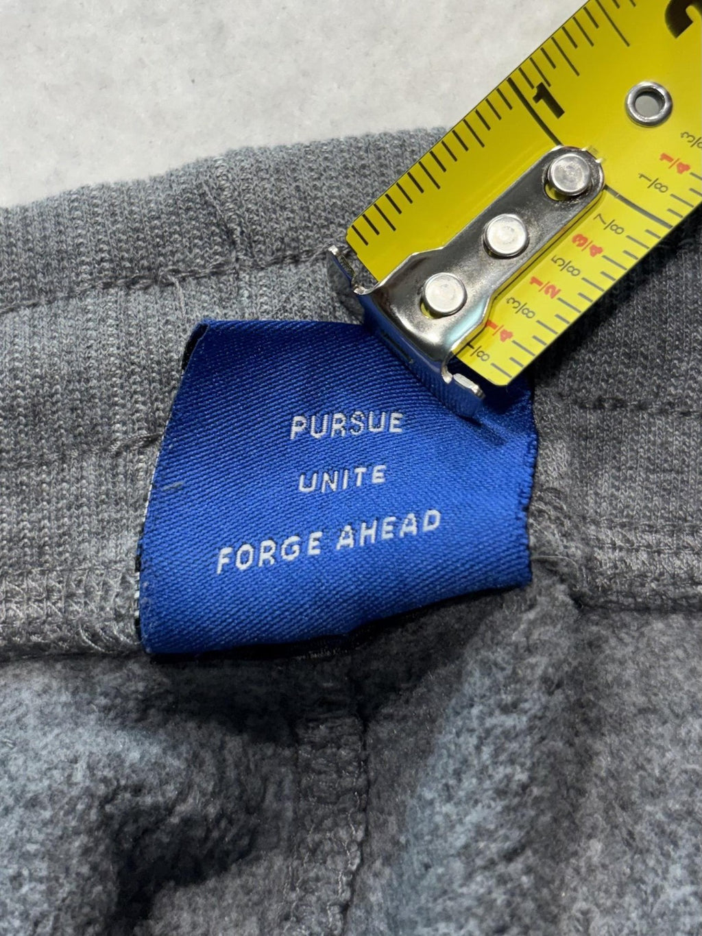 Monument Jogger Pants Mens Medium Gray Fleece Cargo Elastic Waist Pockets