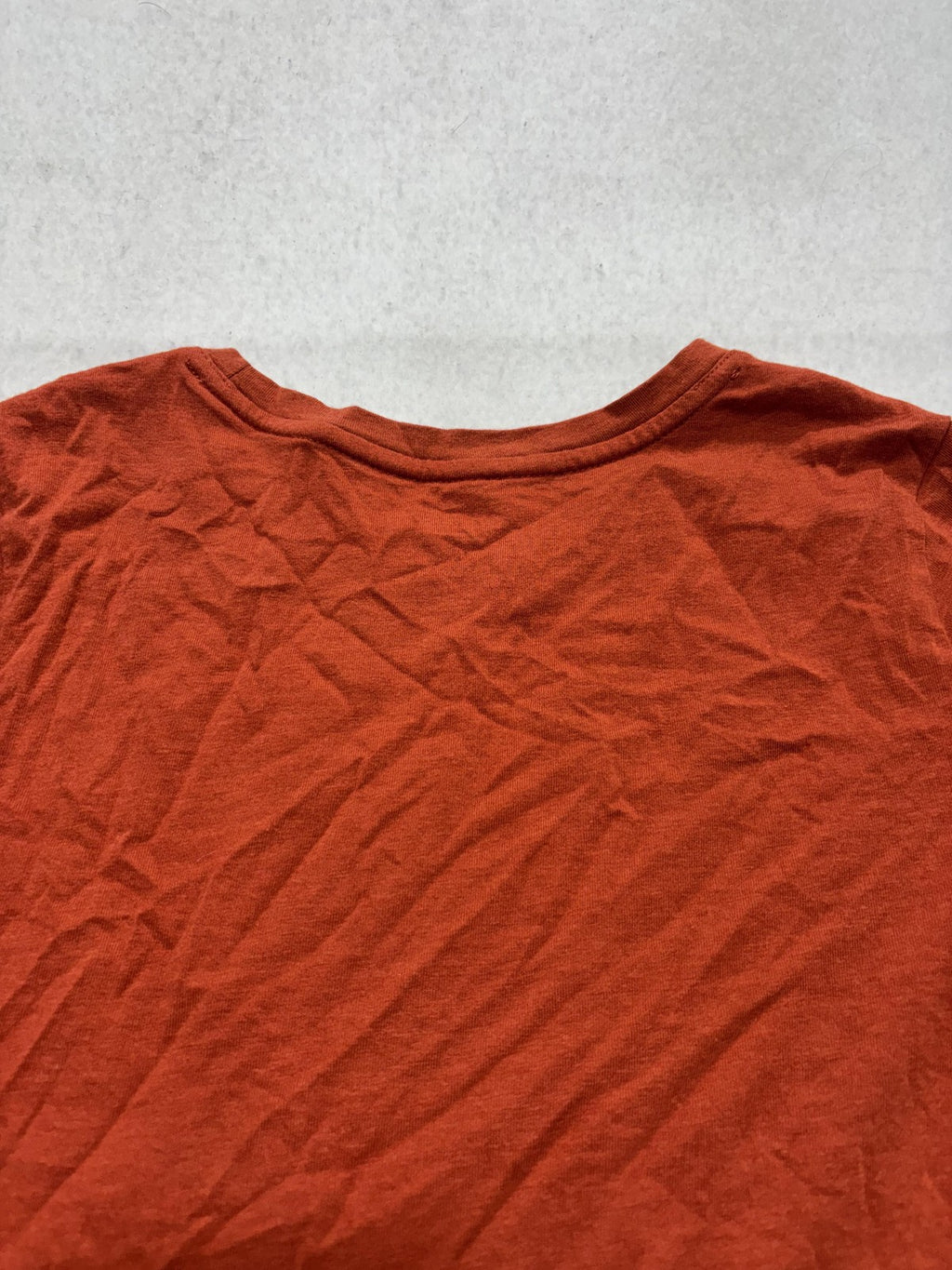 Old Navy Bestee Shirt Womens Small Orange Crew Neck Short Sleeve Tee Casual