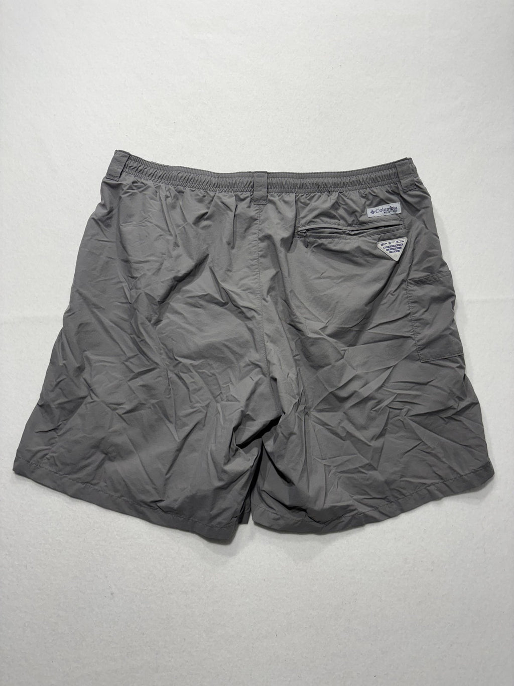 Columbia PFG Omni-Shade Swim Shorts Mens Big 1X Gray Fishing Quick Dry Lined