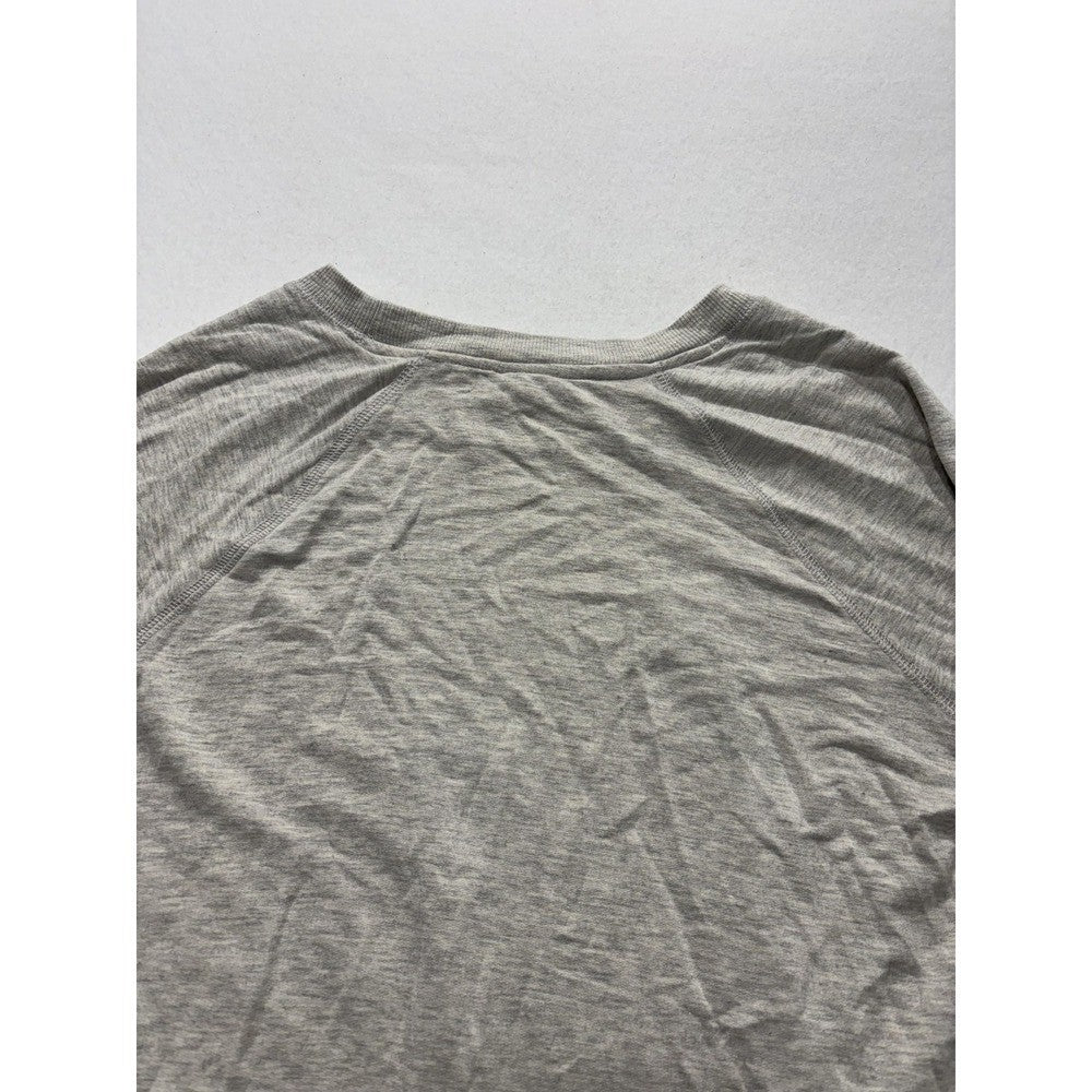 Philosophy Republic Clothing Top Womens Large Gray Long Sleeve Asymmetrical Hem