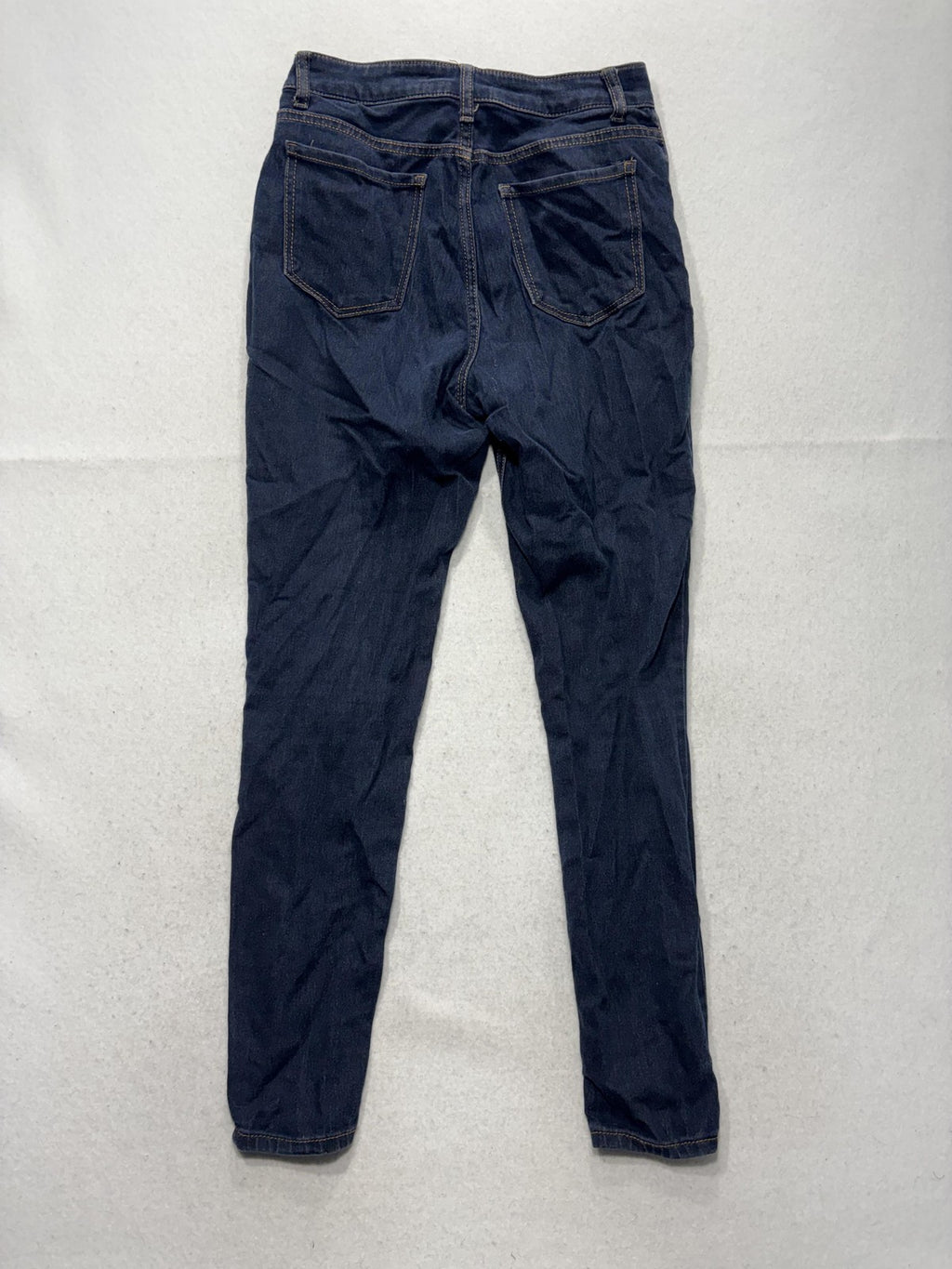 No Boundaries Jeans Juniors 7 Blue Dark Wash High Rise Skinny Stretch Denim