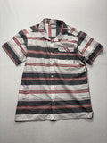 Columbia Shirt Mens Large Multicolor Striped Short Sleeve Button Up Casual