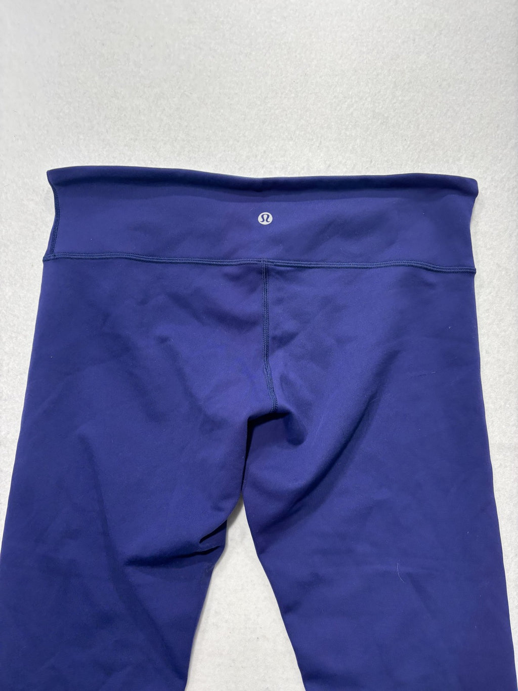Lululemon Leggings Womens 10 Blue High Rise 22.5" Inseam Capri Yoga Stretch