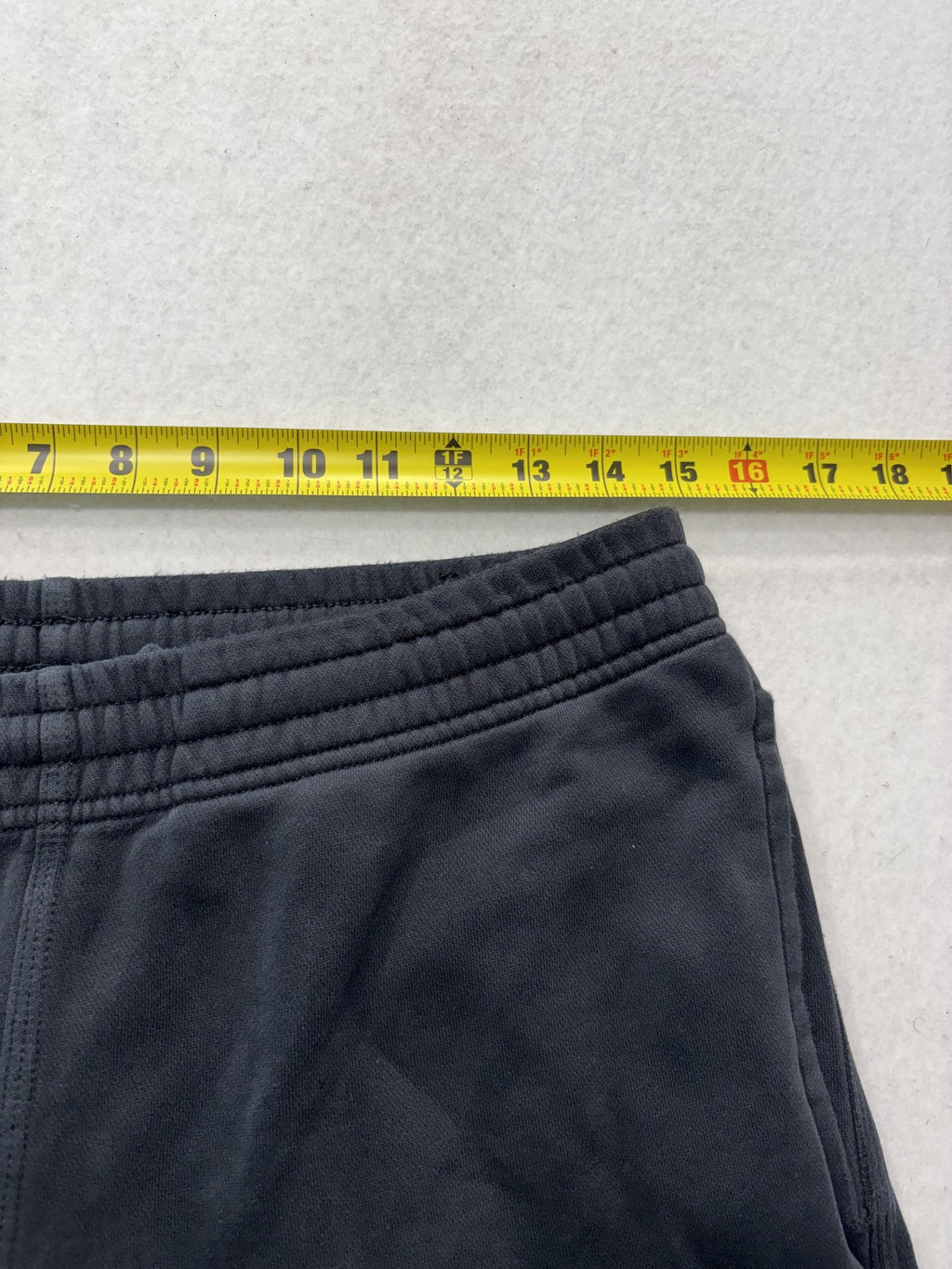 Nike Jogger Pants Mens Large Gray Fleece Elastic Waist Tapered Athletic Pockets