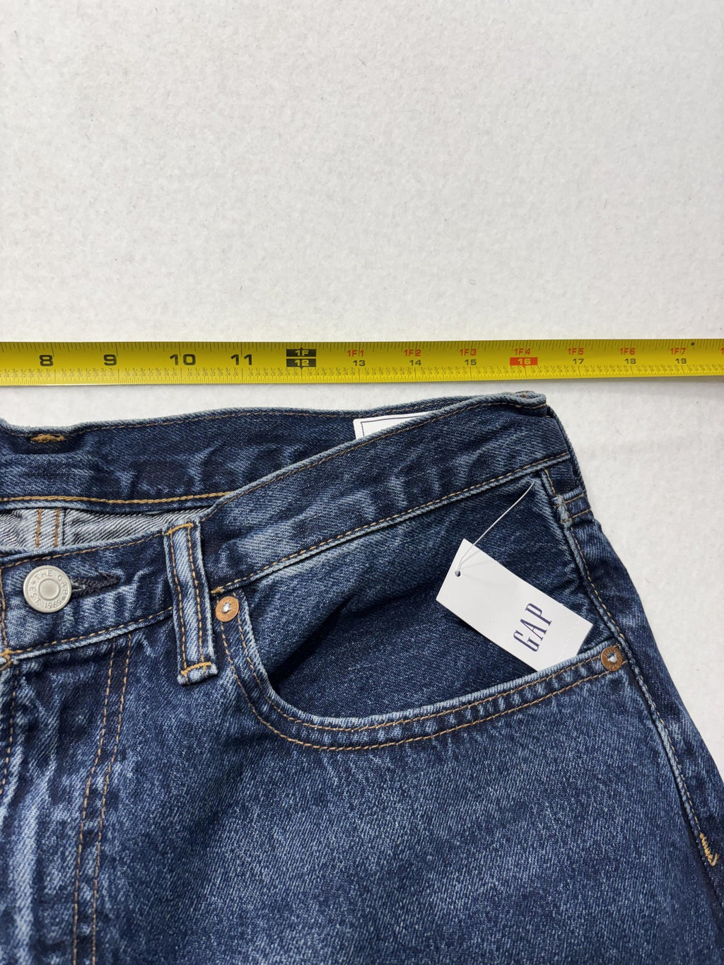 Gap '90s Loose Jeans Mens 33x30 Blue Medium Wash Relaxed Straight Denim