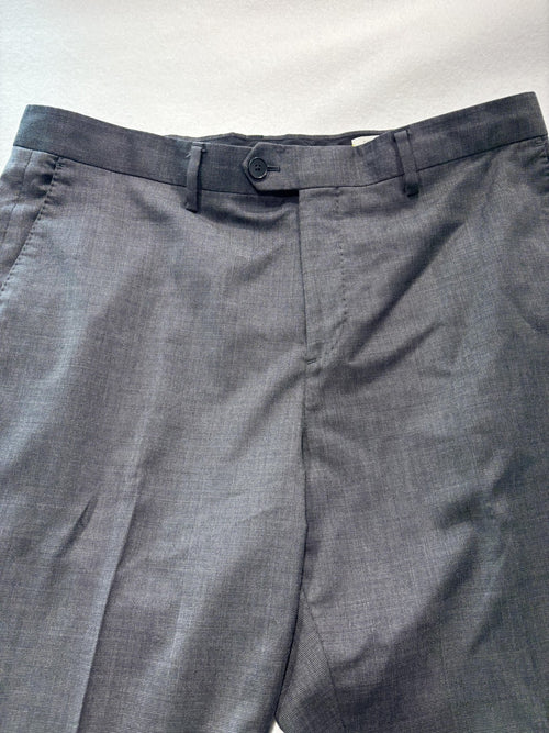 Banana Republic Dress Pants Mens 35x31 Gray Tailored Slim Fit Office Work