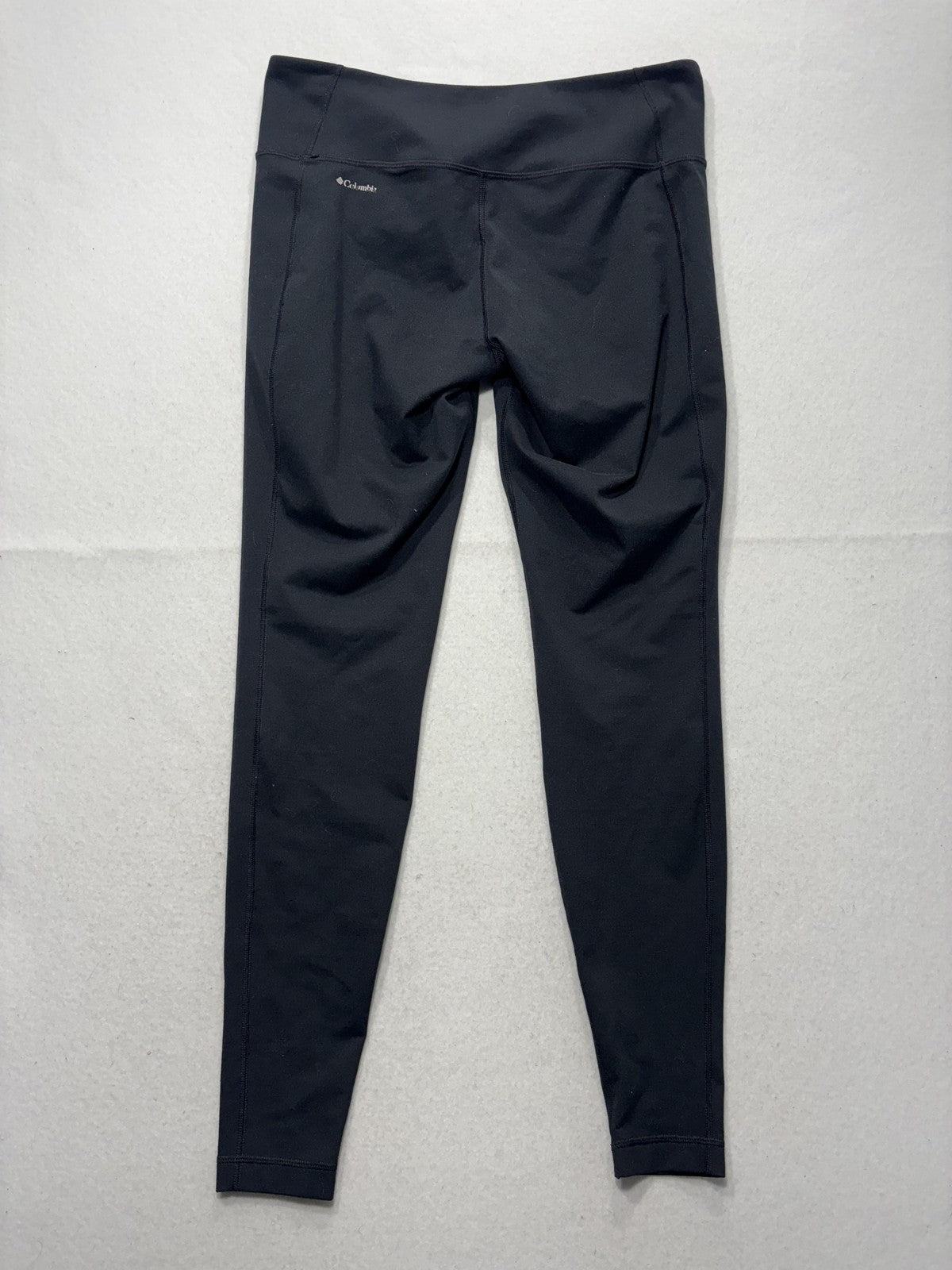 Columbia Leggings Womens Medium Black Stretch Knit Ankle Pull On Athletic Yoga