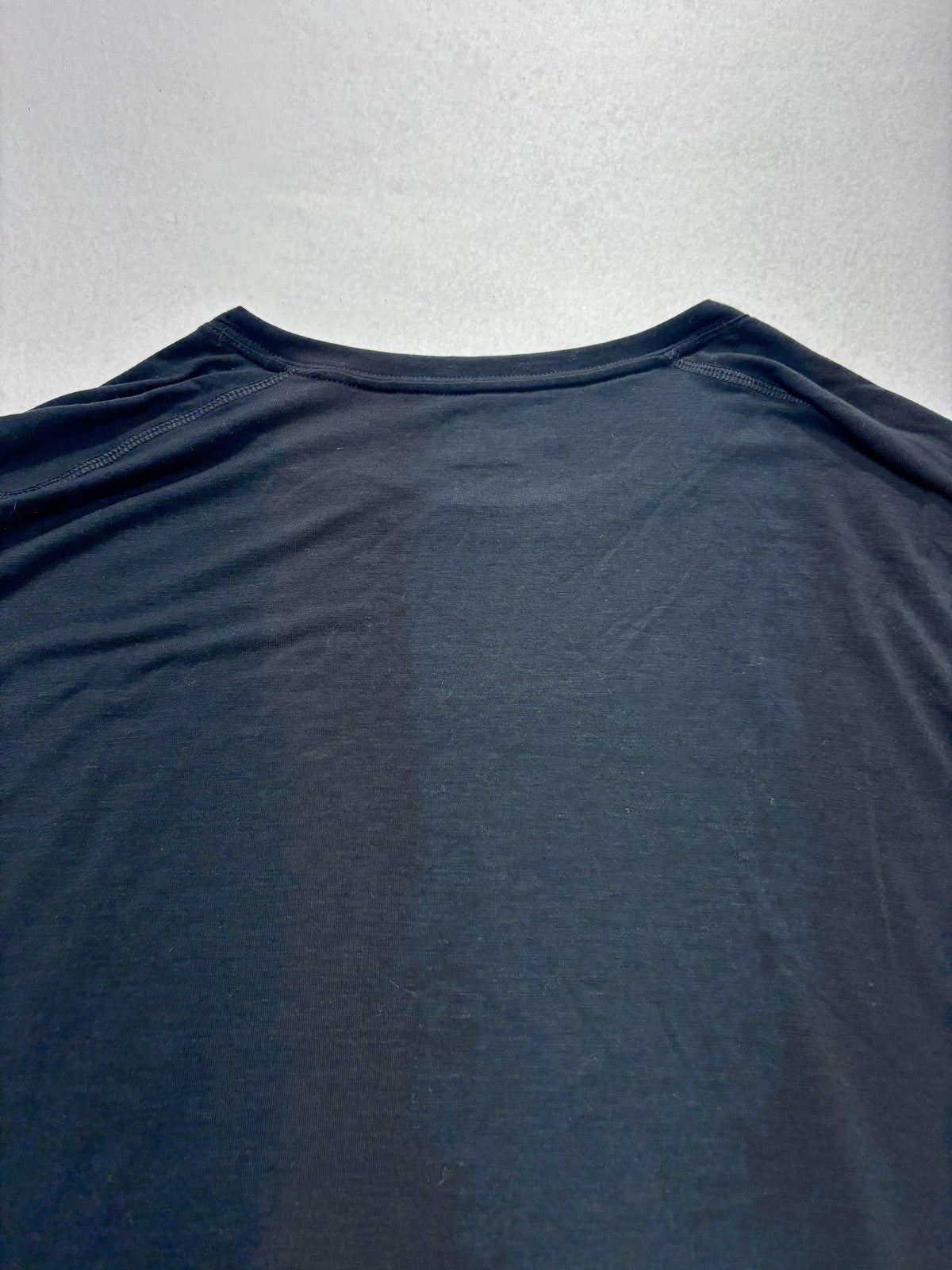 Columbia Shirt Mens 2XL Black Long Sleeve Raglan Stretch Jersey Tee Lightweight