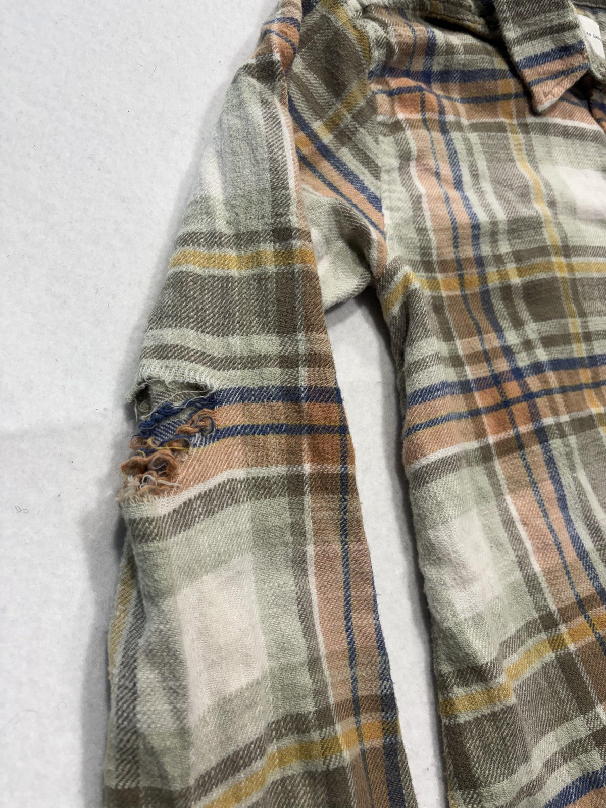 American Eagle Outfitters Button Up Shirt Womens S Multicolor Plaid Flannel Top