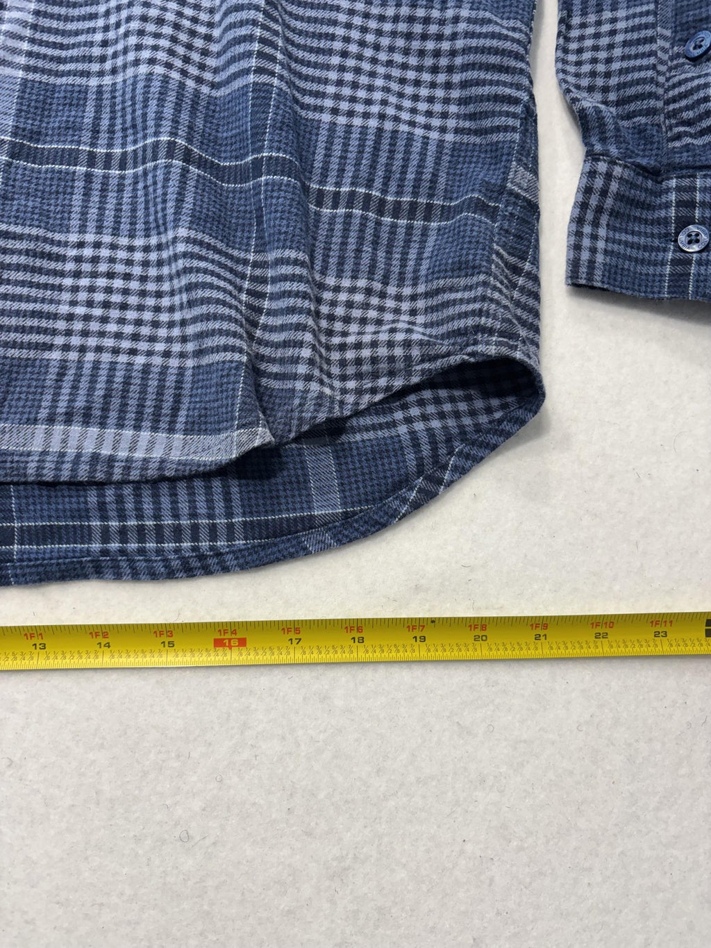 Columbia Shirt Mens Large Blue Plaid Flannel Long Sleeve Button Up Casual