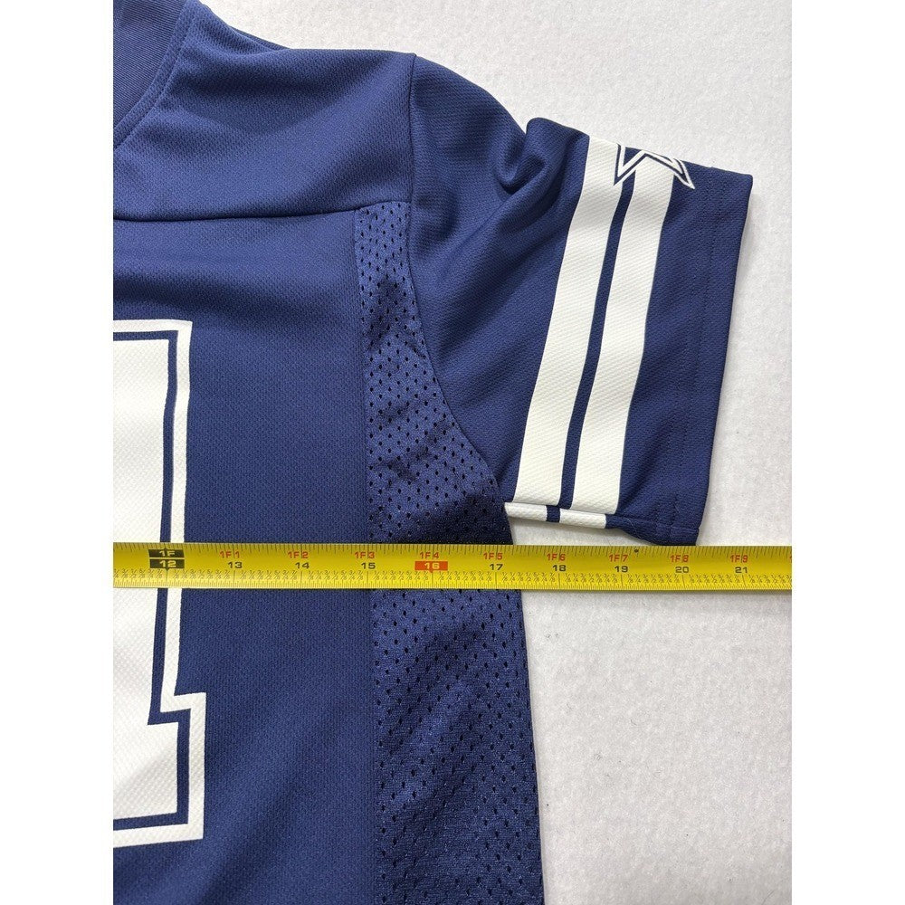 Dallas Cowboys Jersey Boys Medium Blue NFL Football Authentic Elliott 21