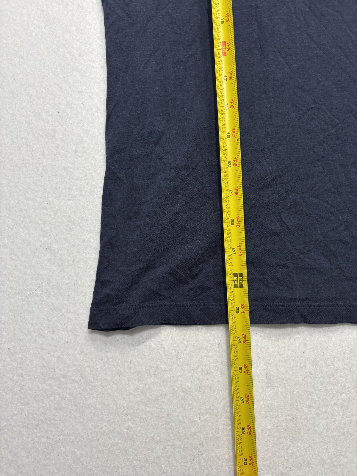 7 For All Mankind Shirt Mens Large Blue Pima Cotton Crew Neck Tee Casual
